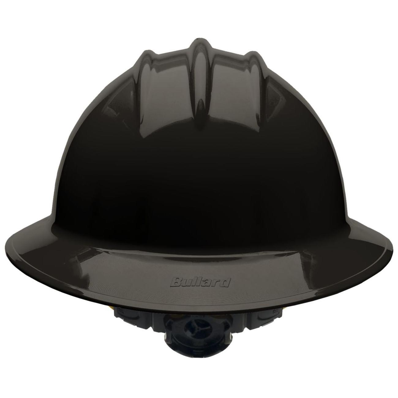 Bullard C33BKR Classic Full Brim Hard Hat Ratchet Suspension Black