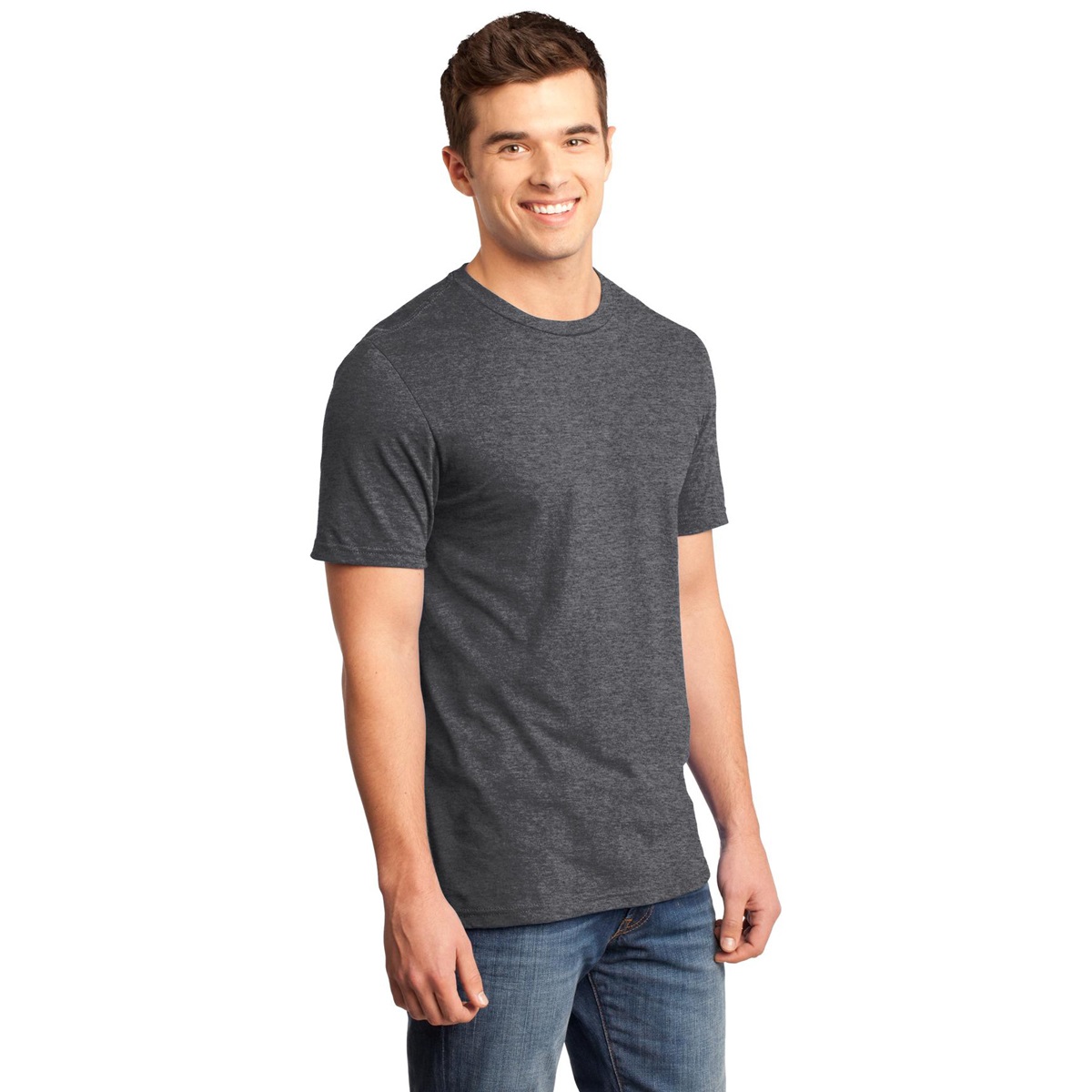 District DT6000 Very Important Tee - Heathered Charcoal | FullSource.com