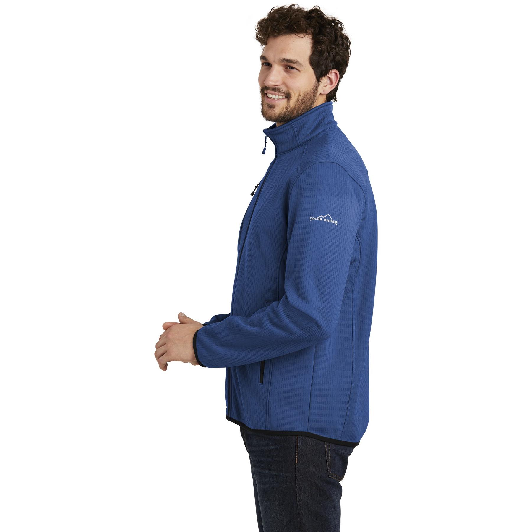 Eddie Bauer EB242 Dash Full-Zip Fleece Jacket - Cobalt Blue | Full 