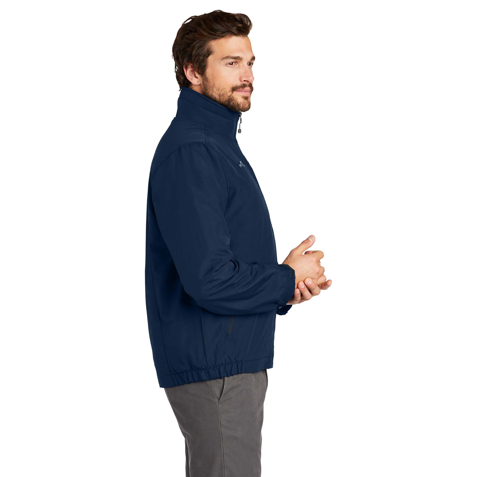 Eddie Bauer EB520 Fleece-Lined Jacket - River Blue