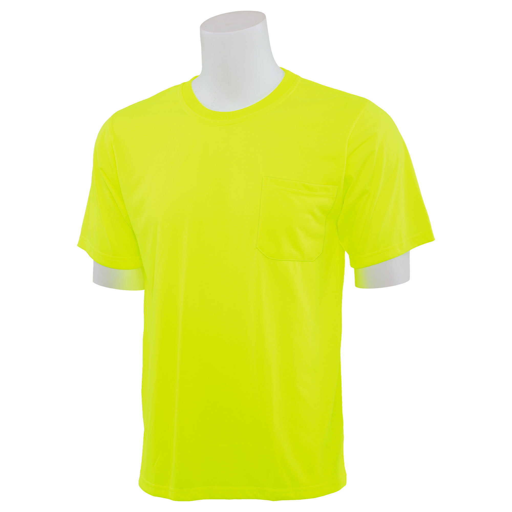 ERB by Delta Plus 9601 Non ANSI Short Sleeve Safety Shirt Yellow/Lime