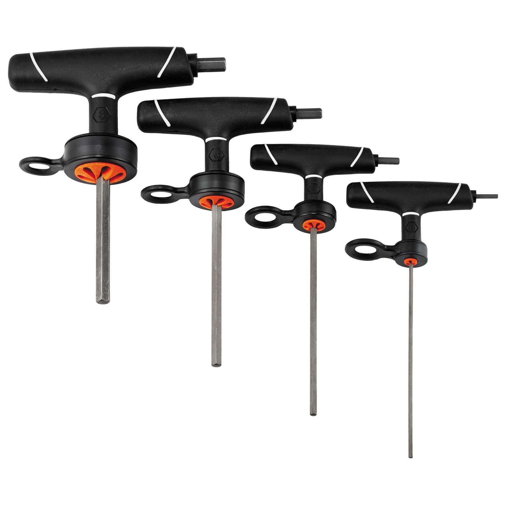 Squids 3740 Hand Tool Attachment Slips - 4-Pack Safety Tethers For Small Tools Up To 1lb