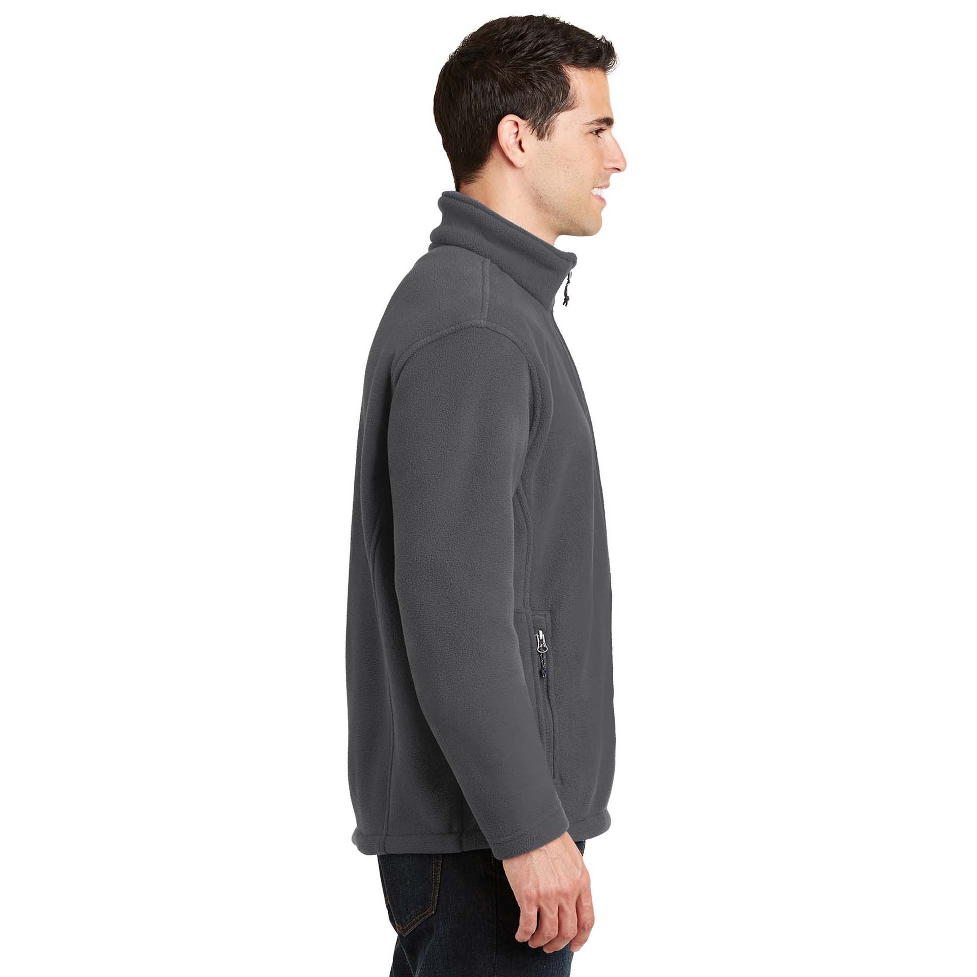 Port Authority F217 Value Fleece Jacket - Iron Grey | Full Source