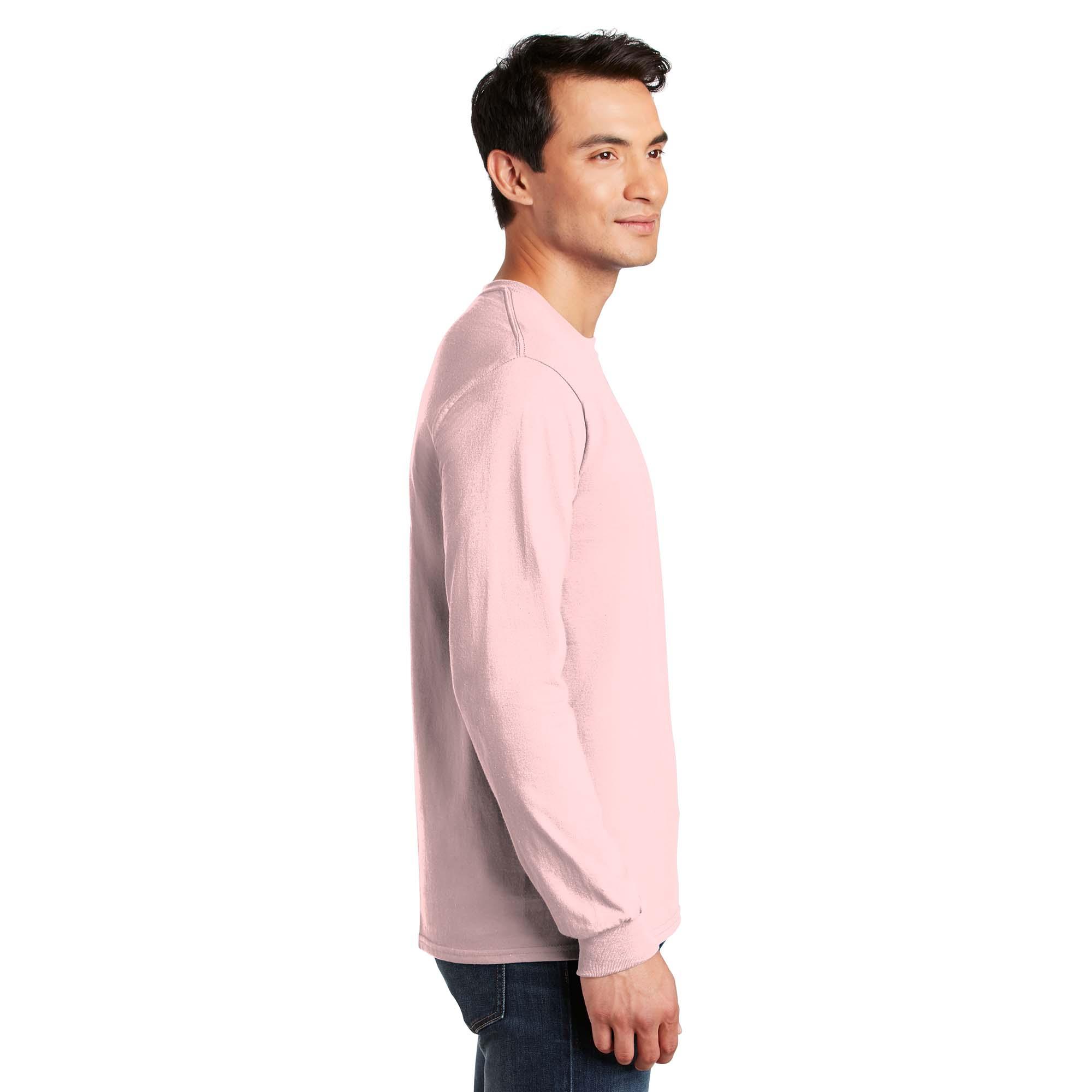 men light pink t shirt