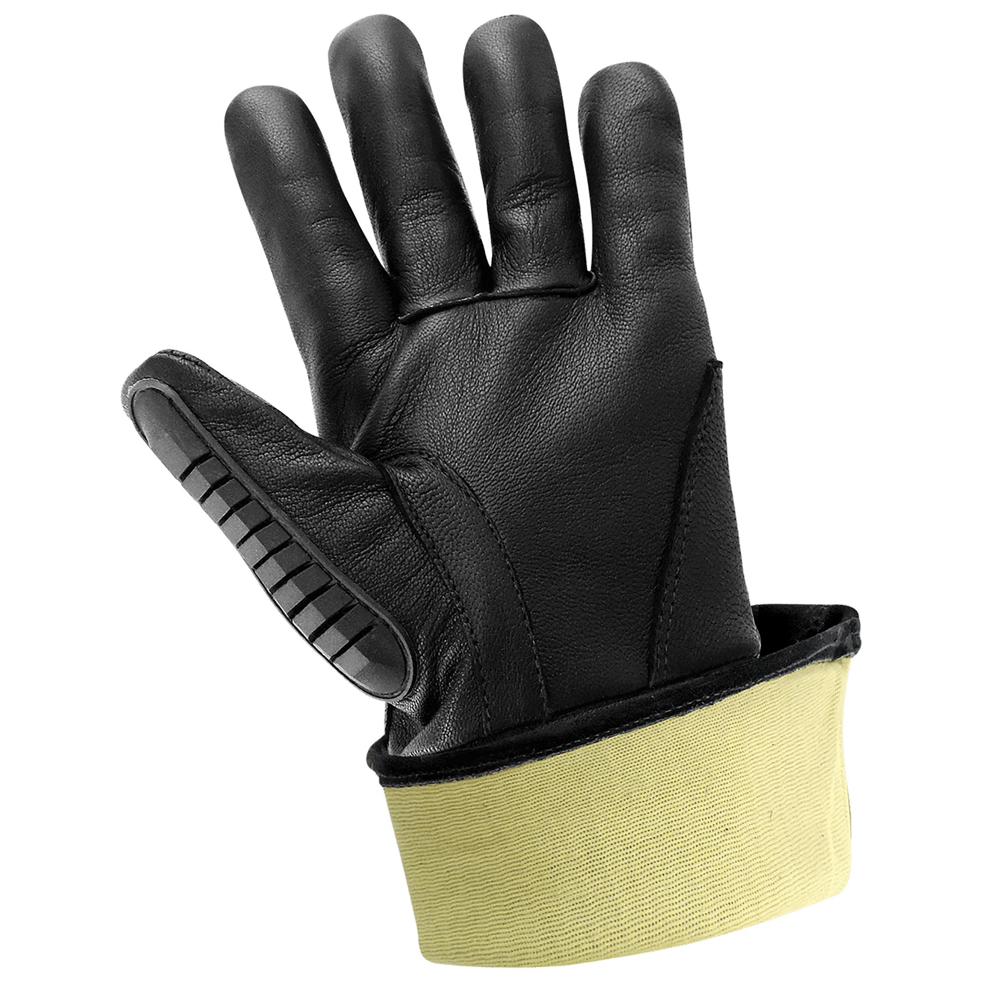 Premium Cow Grain Enhanced Gloves with Aralene : Cut Resistant