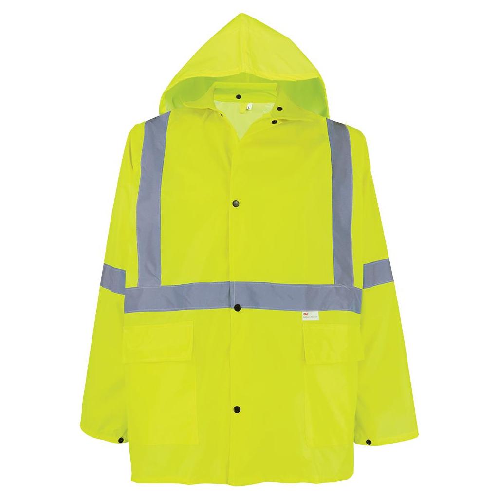 Global Glove GLO-8000 FrogWear Type R Class 3 Three-Piece Rain Suit ...