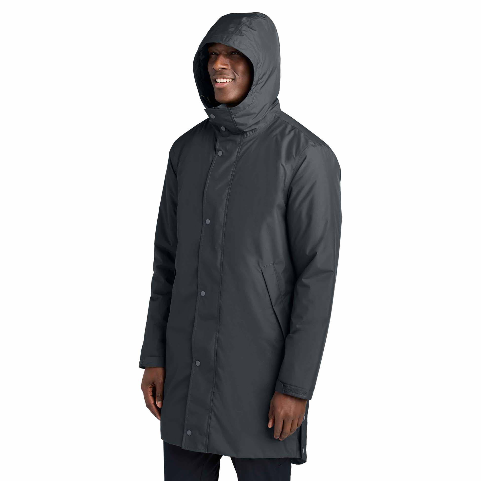 Sport-Tek JST55 Waterproof Insulated Sideline Parka - Graphite