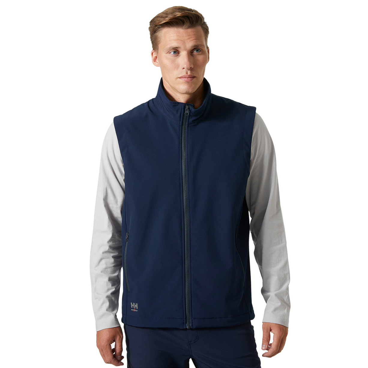 Helly Hansen 74086 Manchester 2.0 Zip In Softshell Vest - Navy