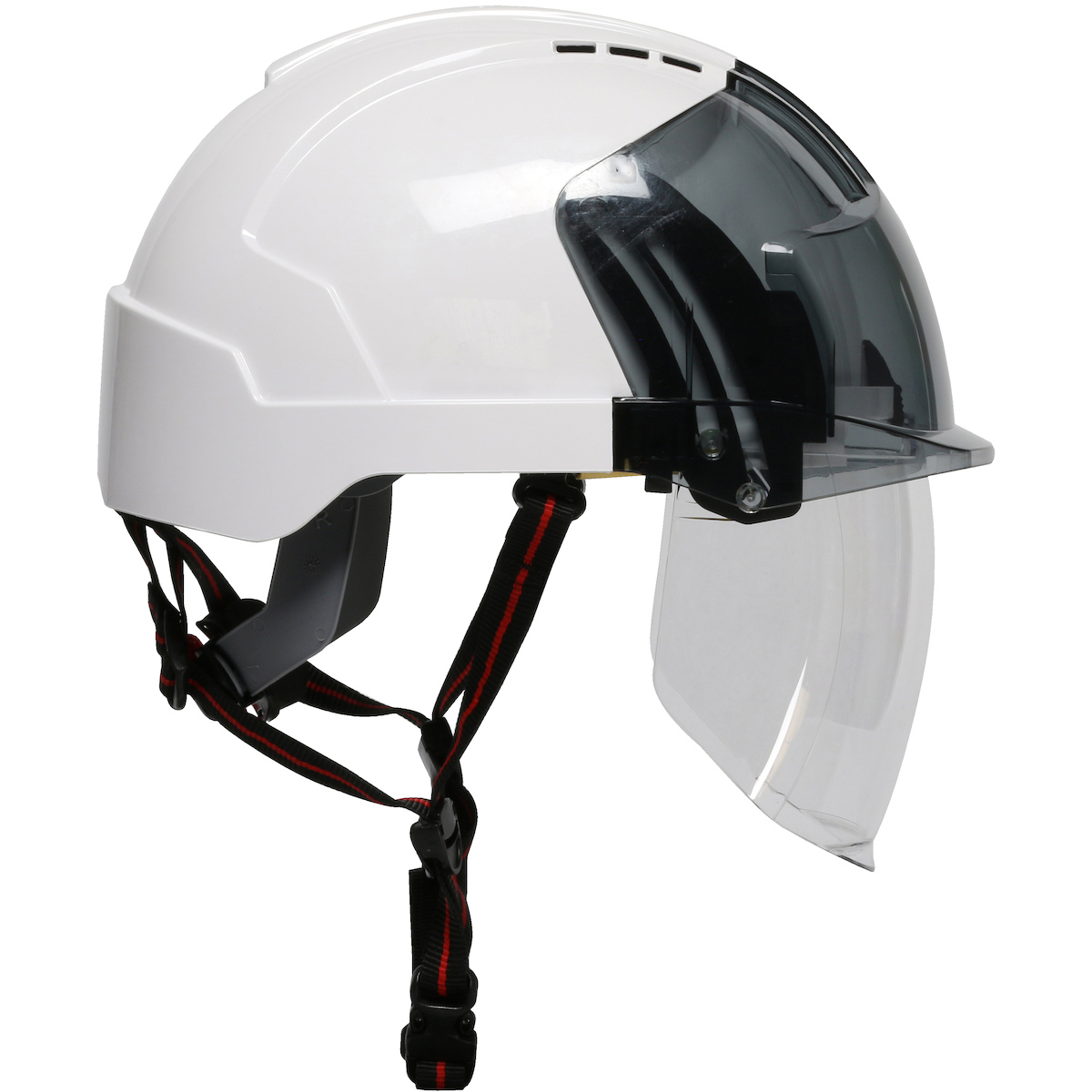 JSP 280CH01S EVO Vista Ascend Short Brim Vented Hard Hat Smoke