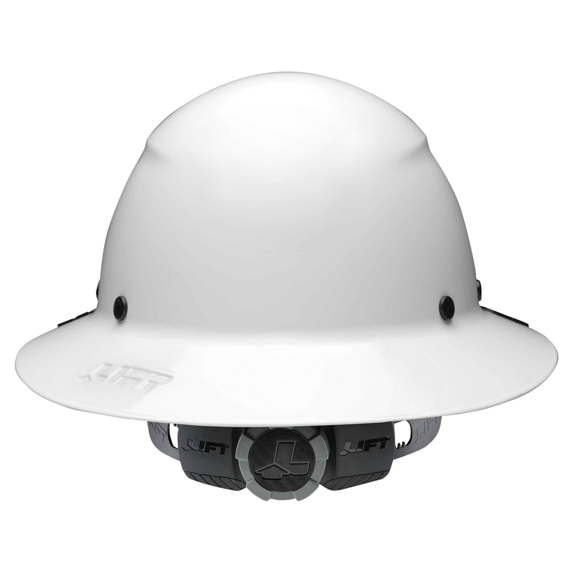 LIFT Safety HDF-15WG DAX White Full Brim Hard Hat Free Shipping