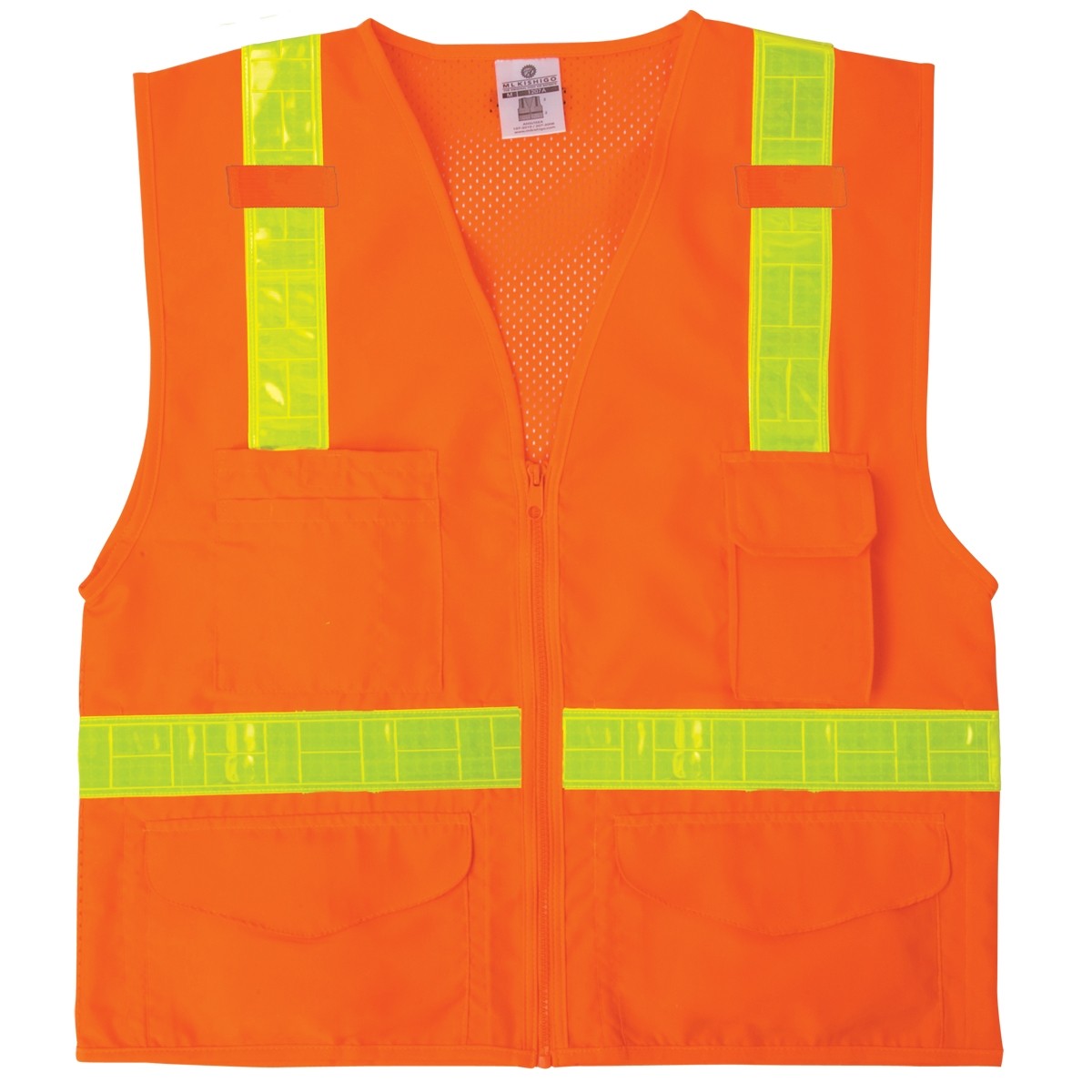 Kishigo 1207A Ultra-Cool Mesh Back Hydrowick Front Safety Vest