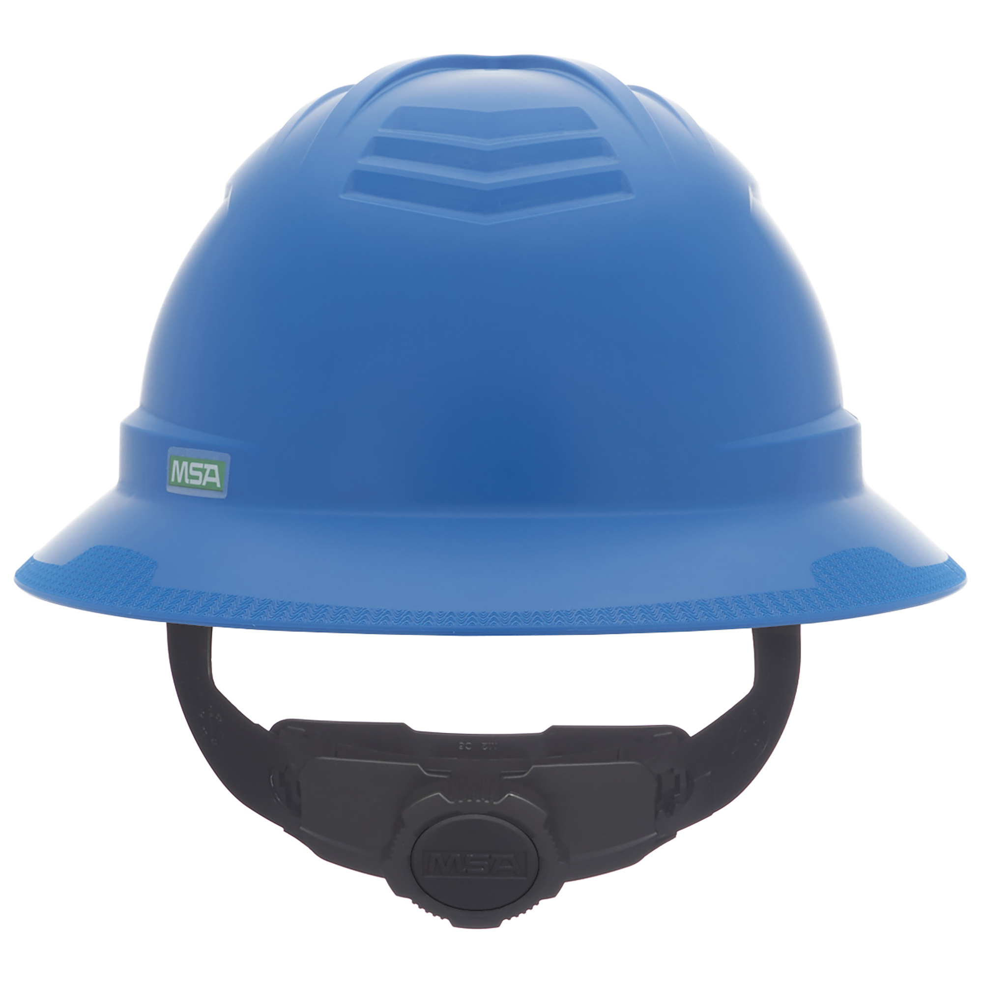 MSA 10215839 V-Gard C1 Full Brim Hard Hat - Ratchet Suspension スタイルアップミーブラ