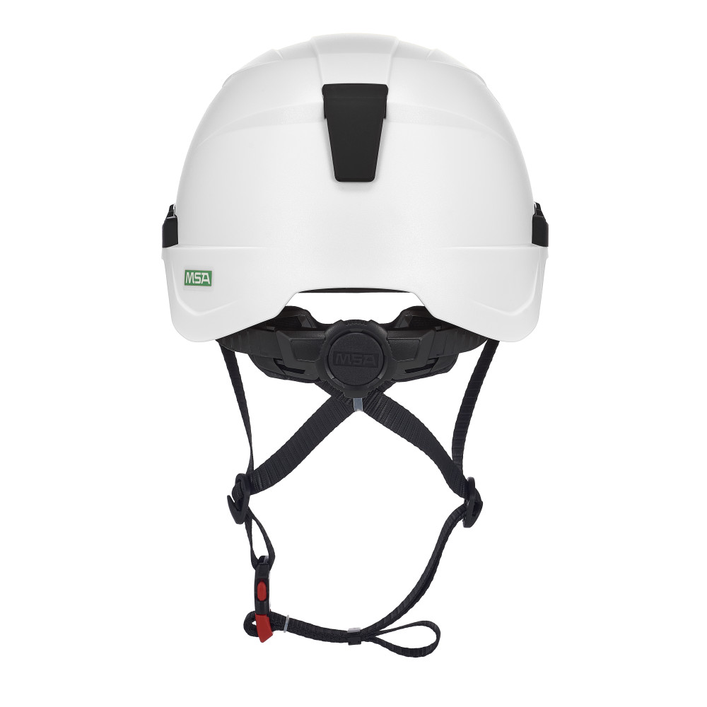 MSA 10242629 V-Gard H2 Vented Safety Helmet - Ratchet Suspension