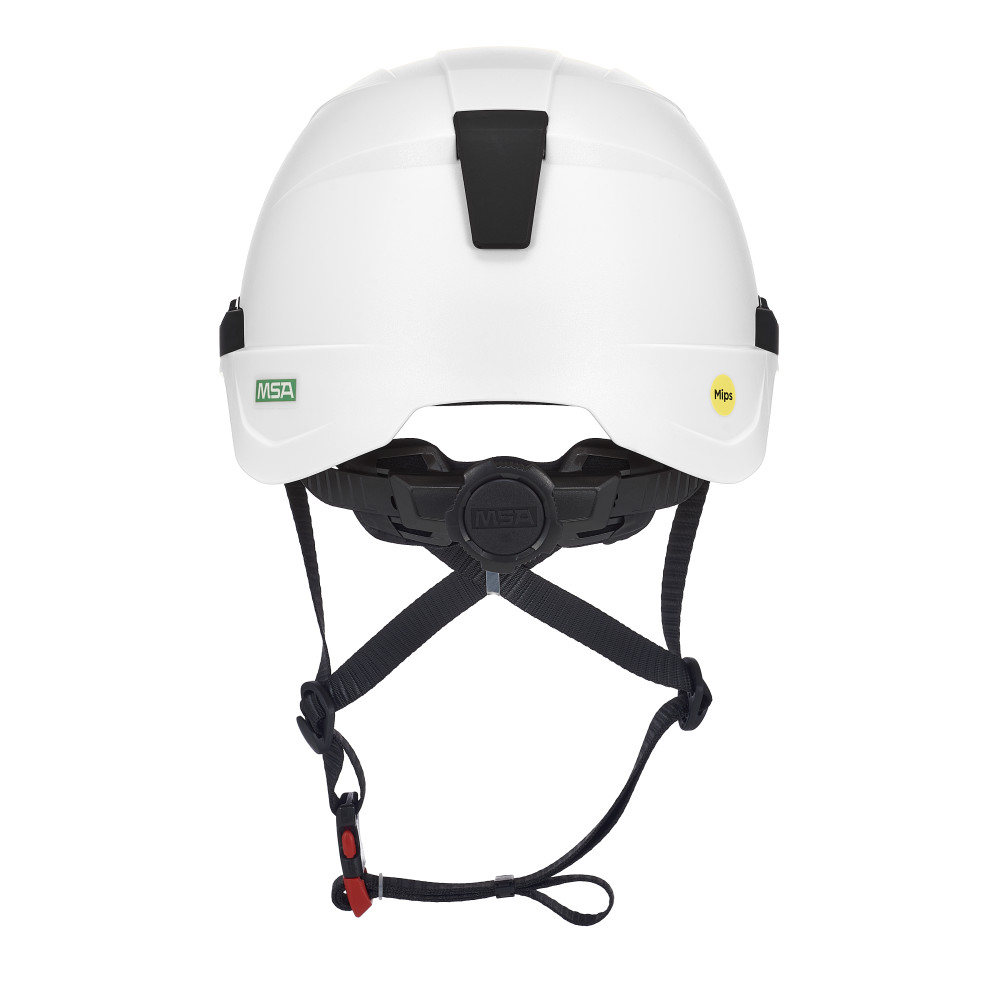 MSA 10242813 V-Gard H2 Vented Safety Helmet with Mips - Ratchet