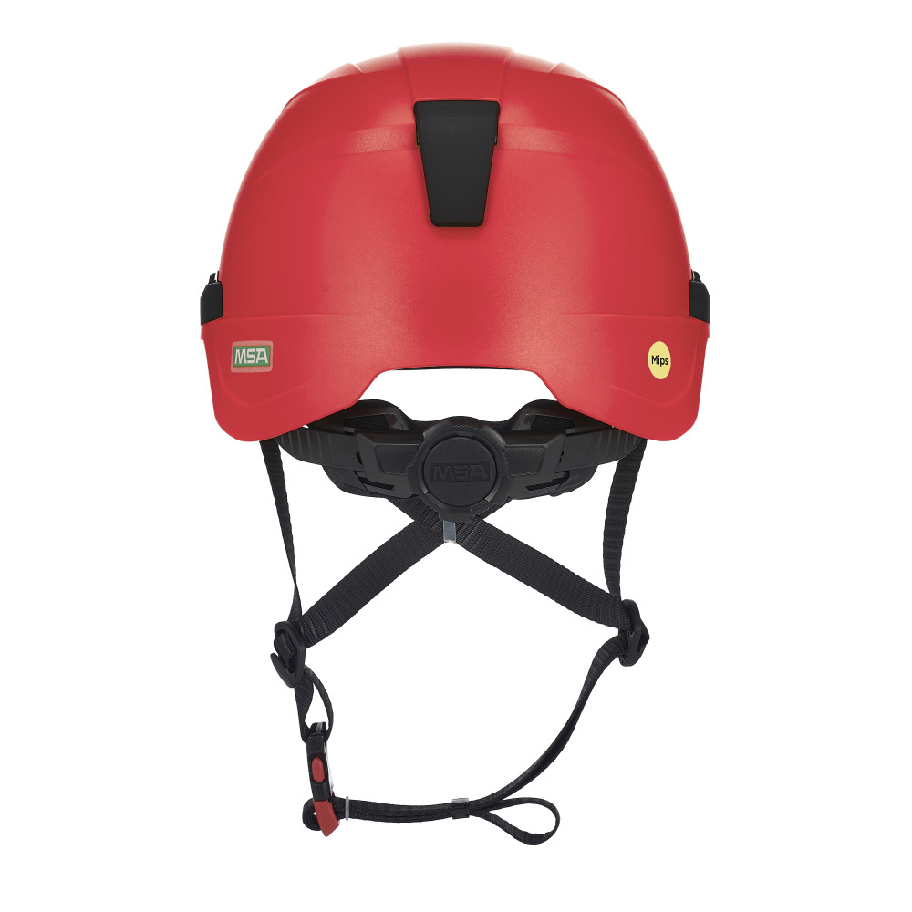 防具 mmm MSA 10242818 V-Gard H2 Vented Safety Helmet with Mips - Ratchet