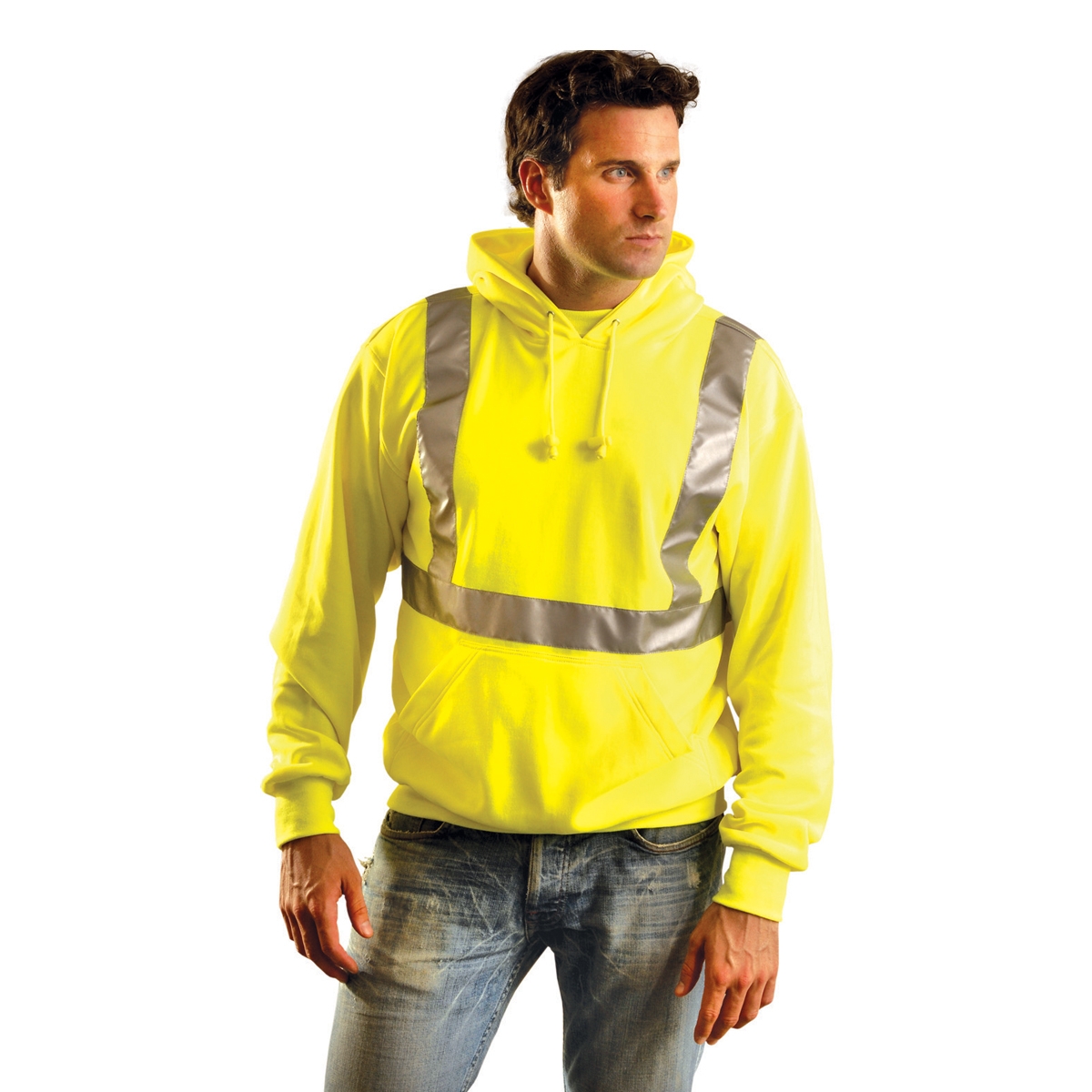 OccuNomix LUX-SWTLH Type R Class 2 Lightweight Safety Hoodie
