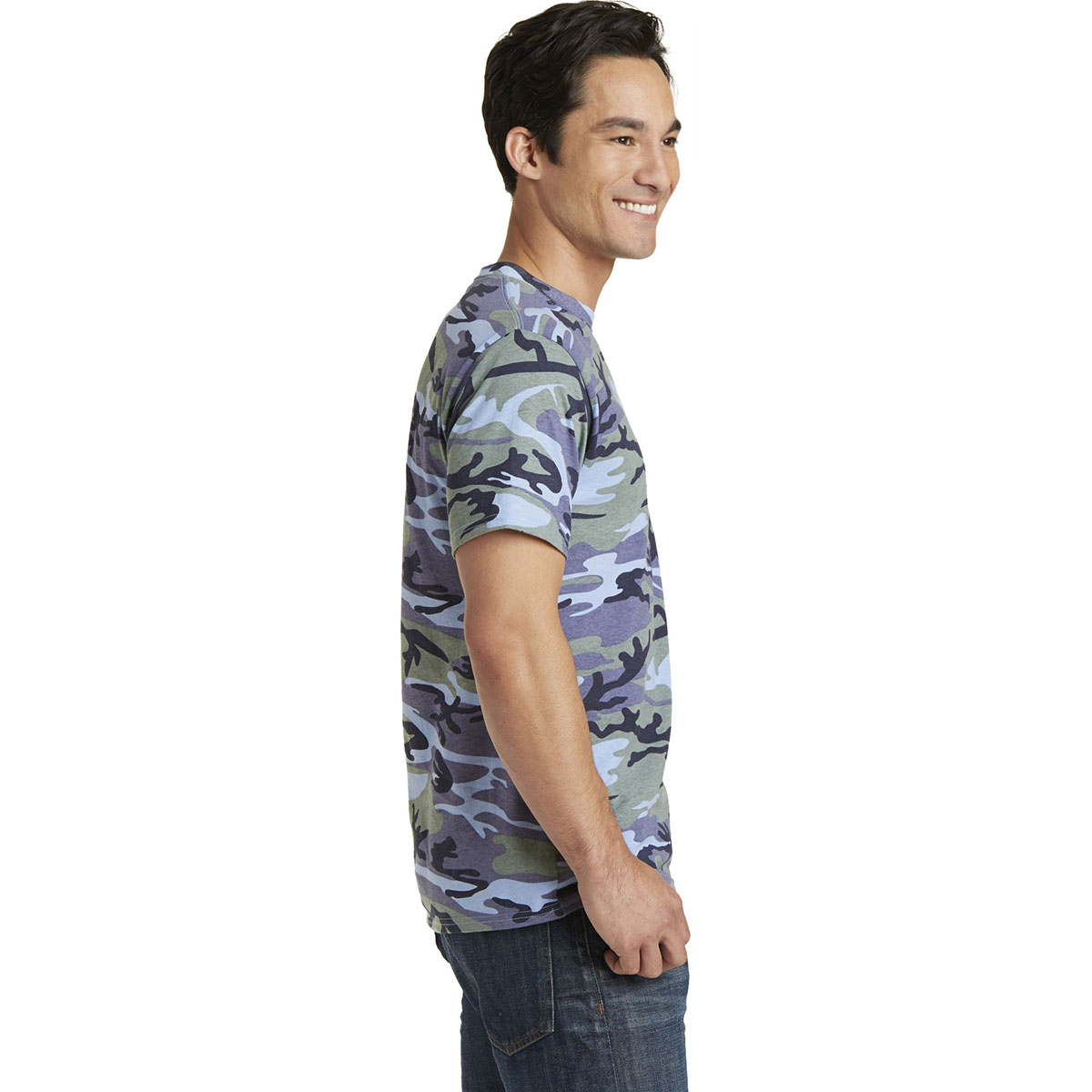 Port & Company® Men's Core Cotton Camo T-Shirt