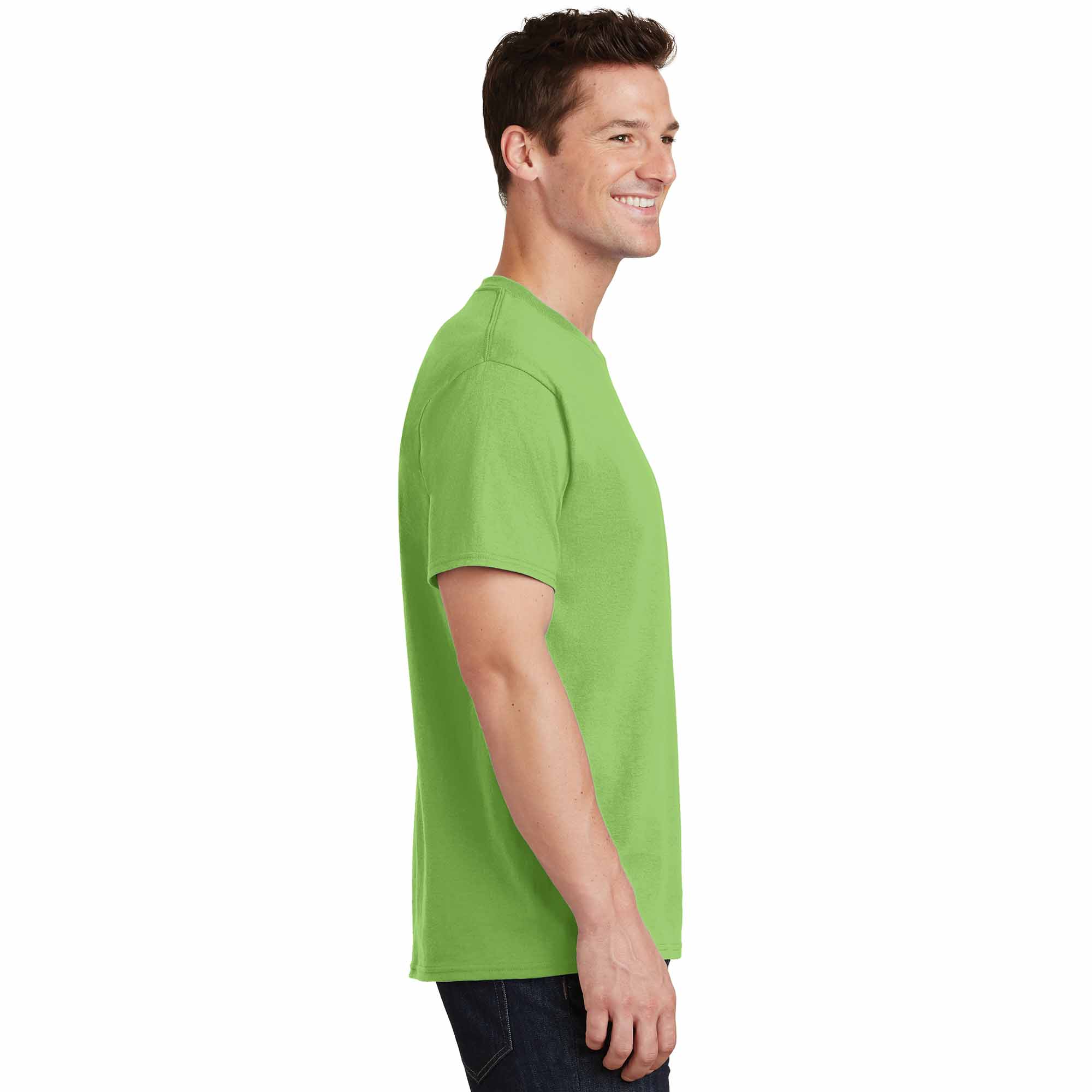 Port & Company PC54 Core Cotton Tee - Lime | Full Source