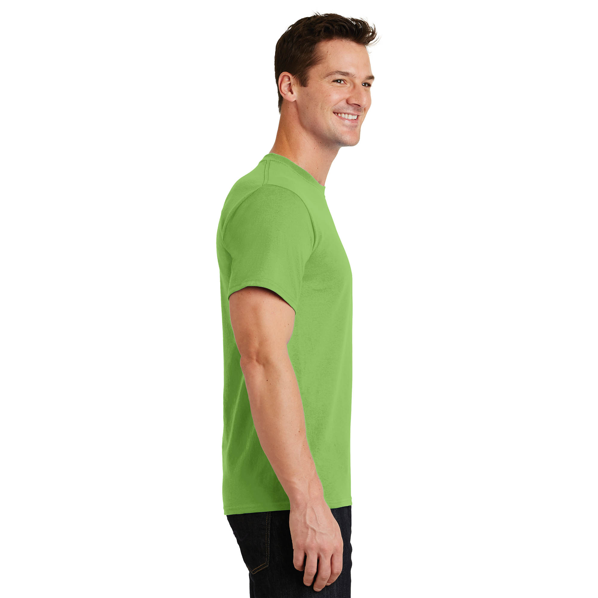 Port & Company PC61 Essential T-Shirt - Lime | FullSource.com