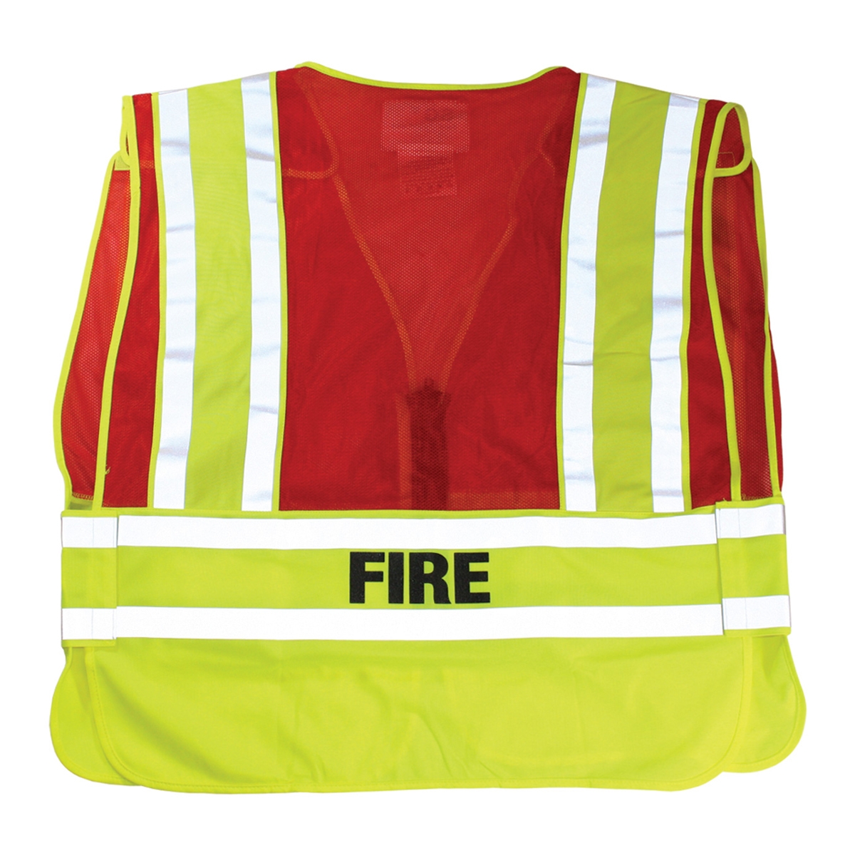 PIP 302-PSV-RED Type P Class 2 Public Safety Vest with FIRE Text ...