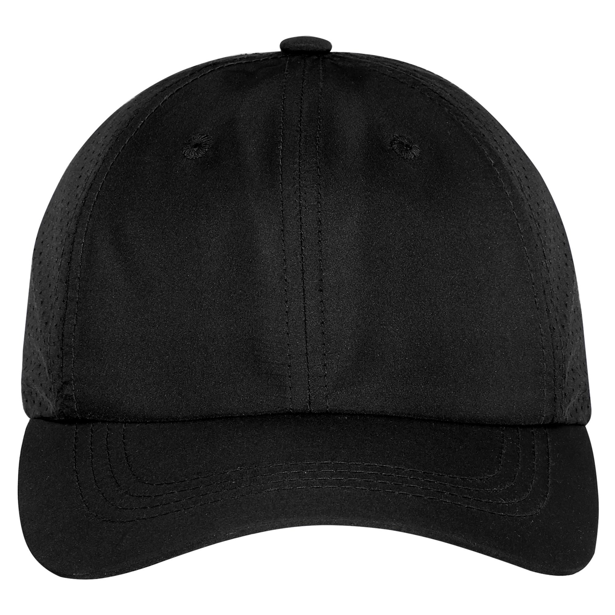 Port Authority C821 Perforated Cap - Black | Full Source