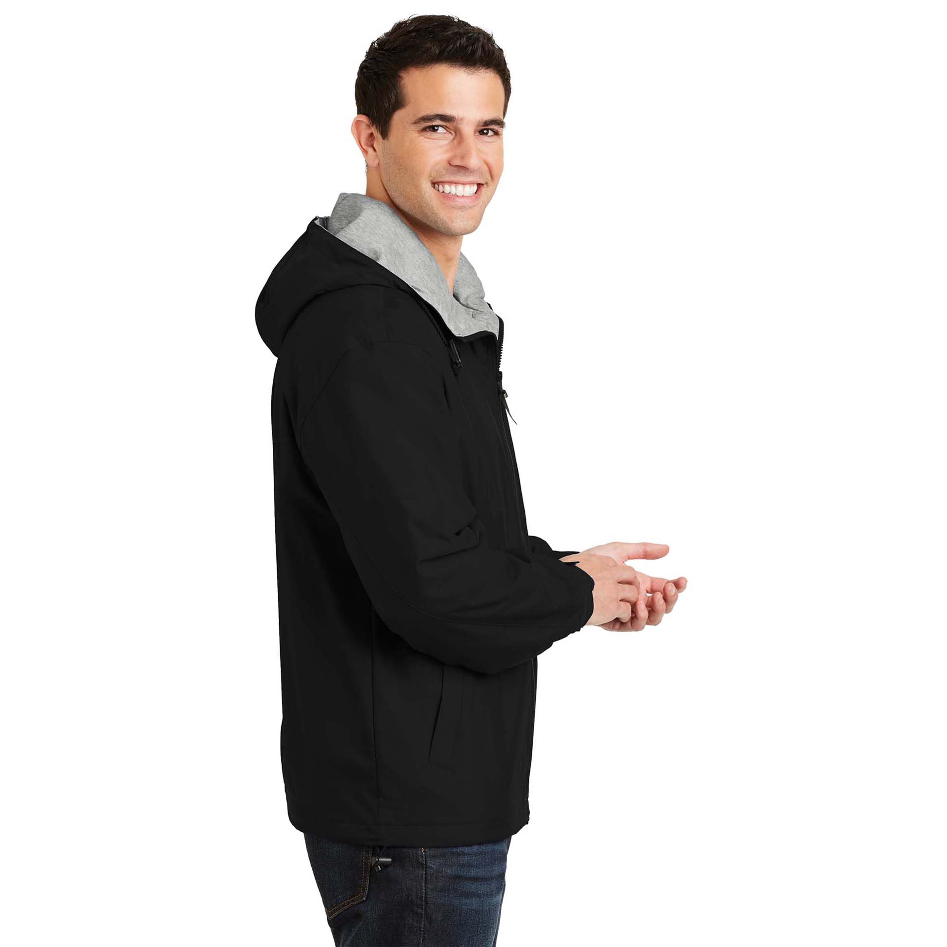 PORT AUTHORITY 黒 ジャンパー M Port Authority Back-Block Soft Shell Jacket | Product | Port