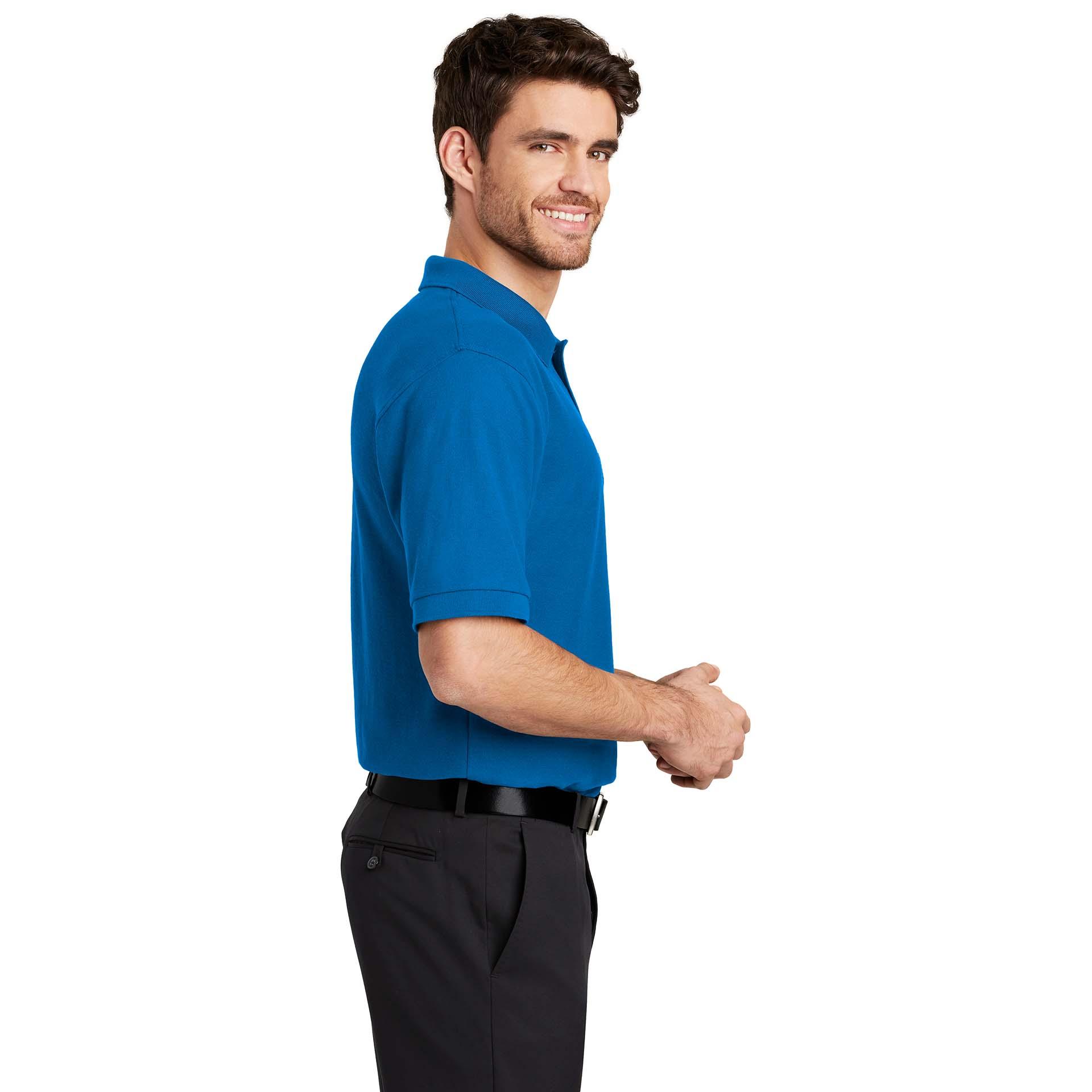 Port Authority K500 Silk Touch Polo - Strong Blue | Full Source