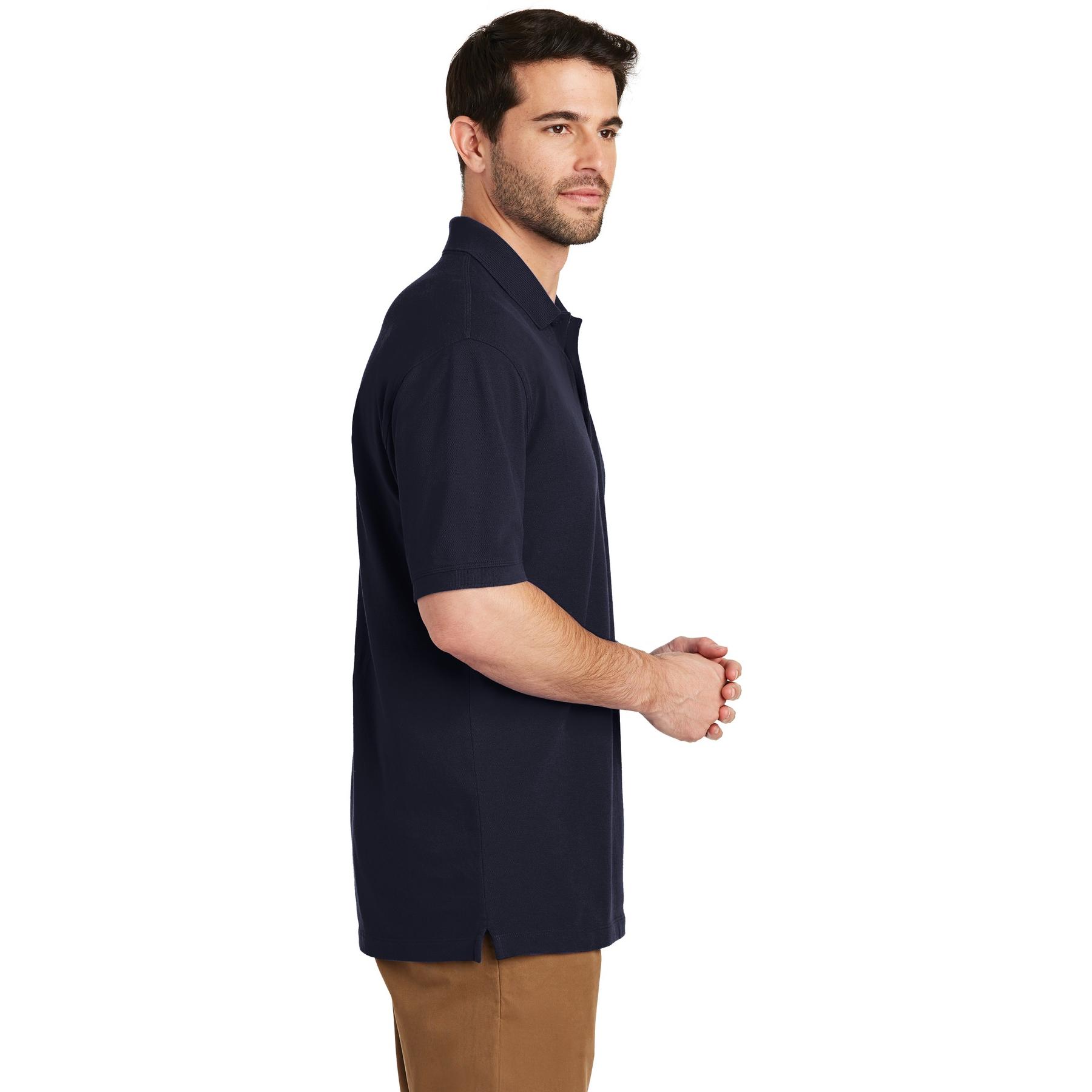 Port Authority K8000 EZCotton Polo Navy Full Source