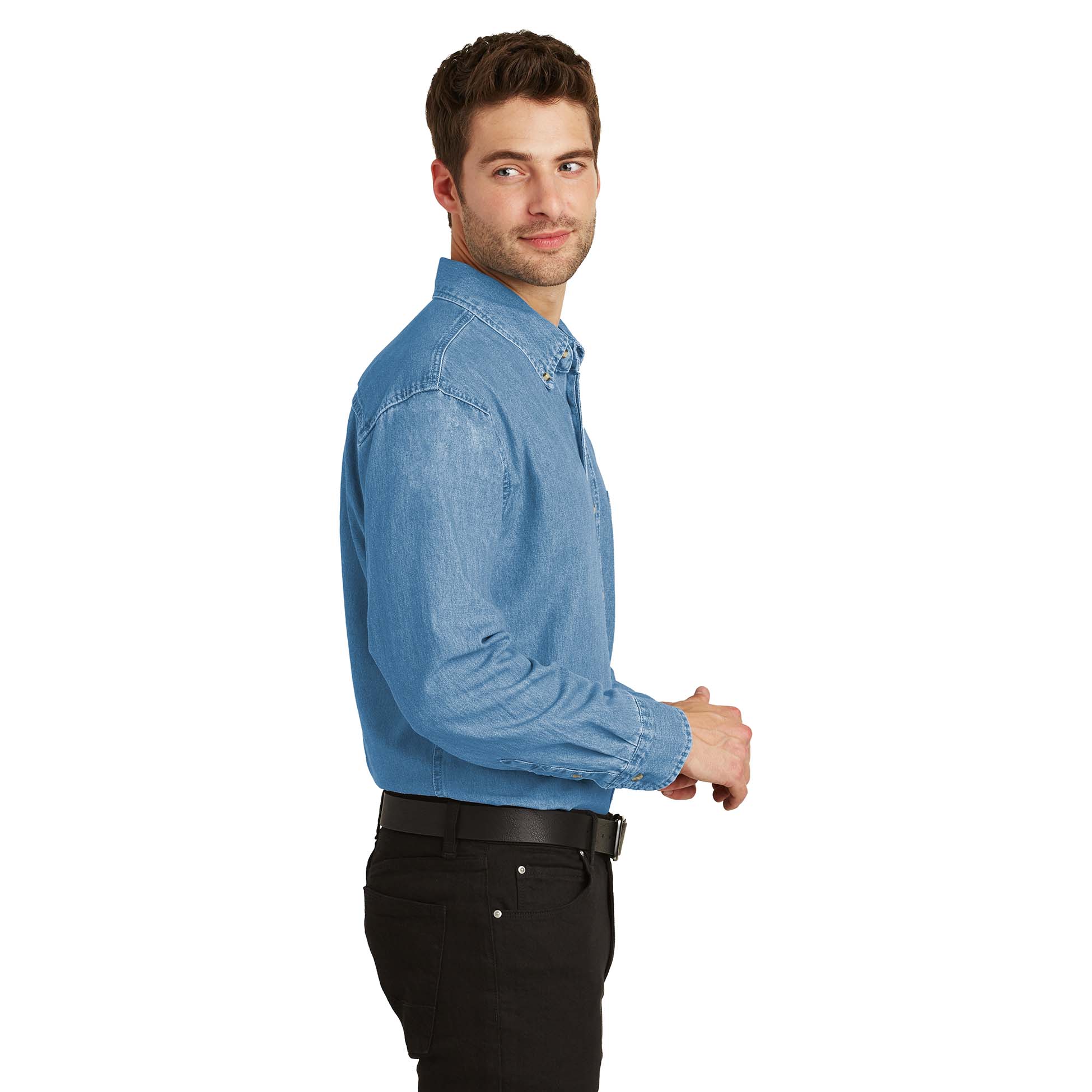Port Authority S600 Long Sleeve Denim 
