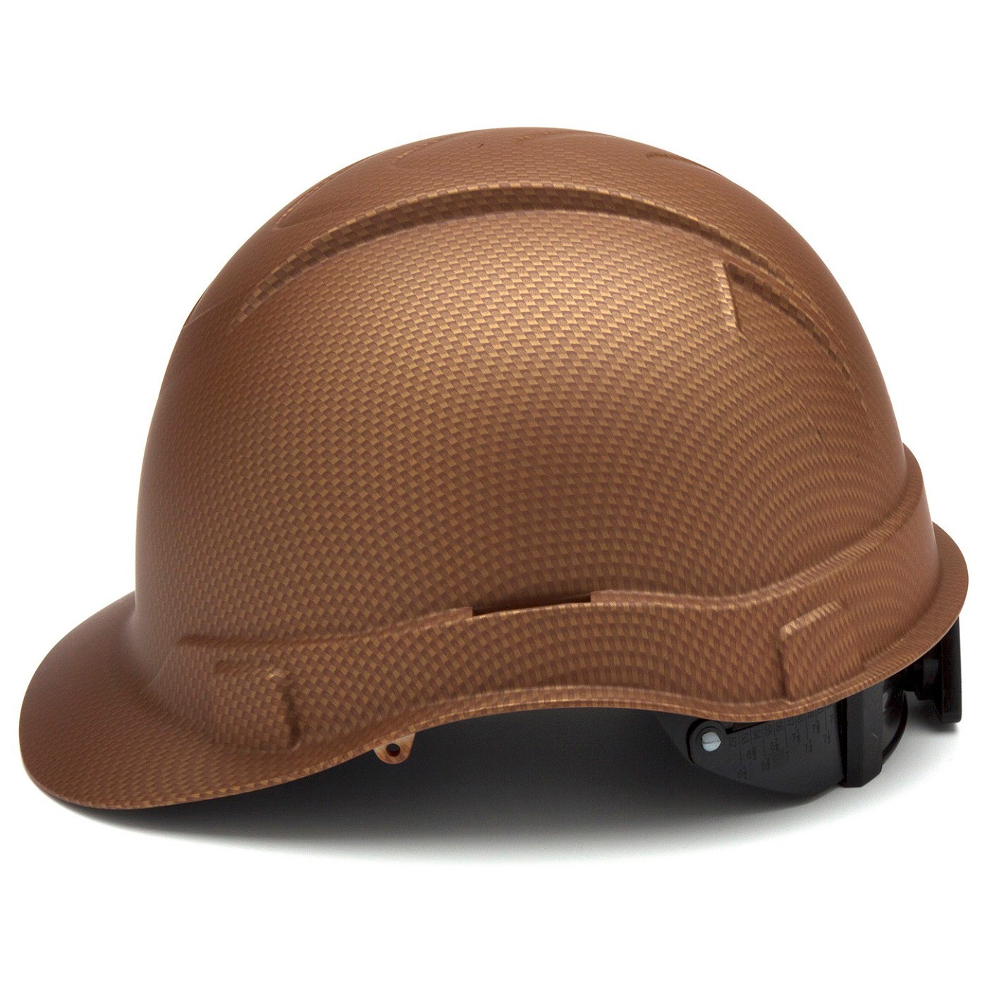 Pyramex Ridgeline Copper Pattern Cap Style 4pt Ratchet Hard Hat HP44118 for sale online 