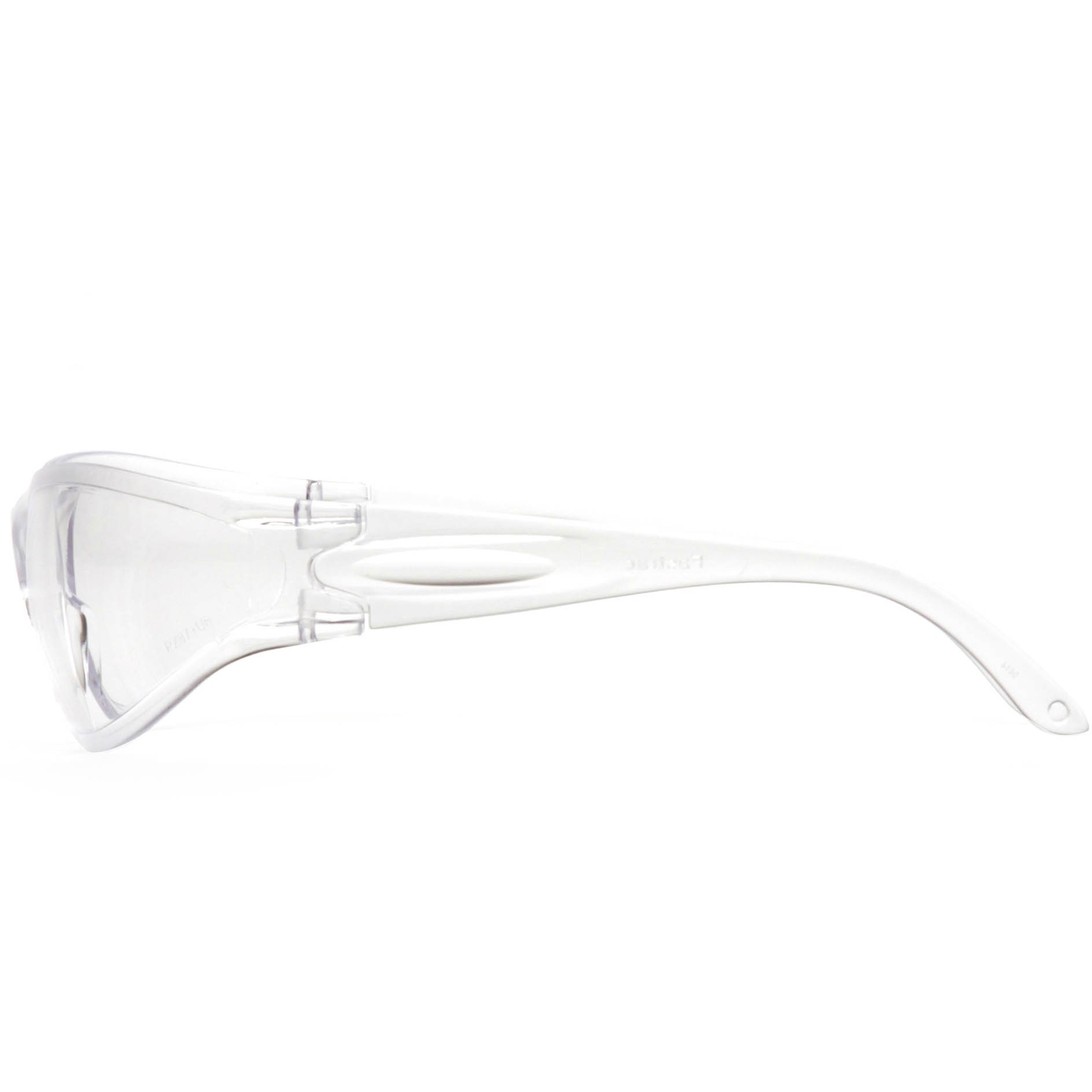 Pyramex S1410S Fastrac Safety Glasses Clear Frame Clear Lens Full