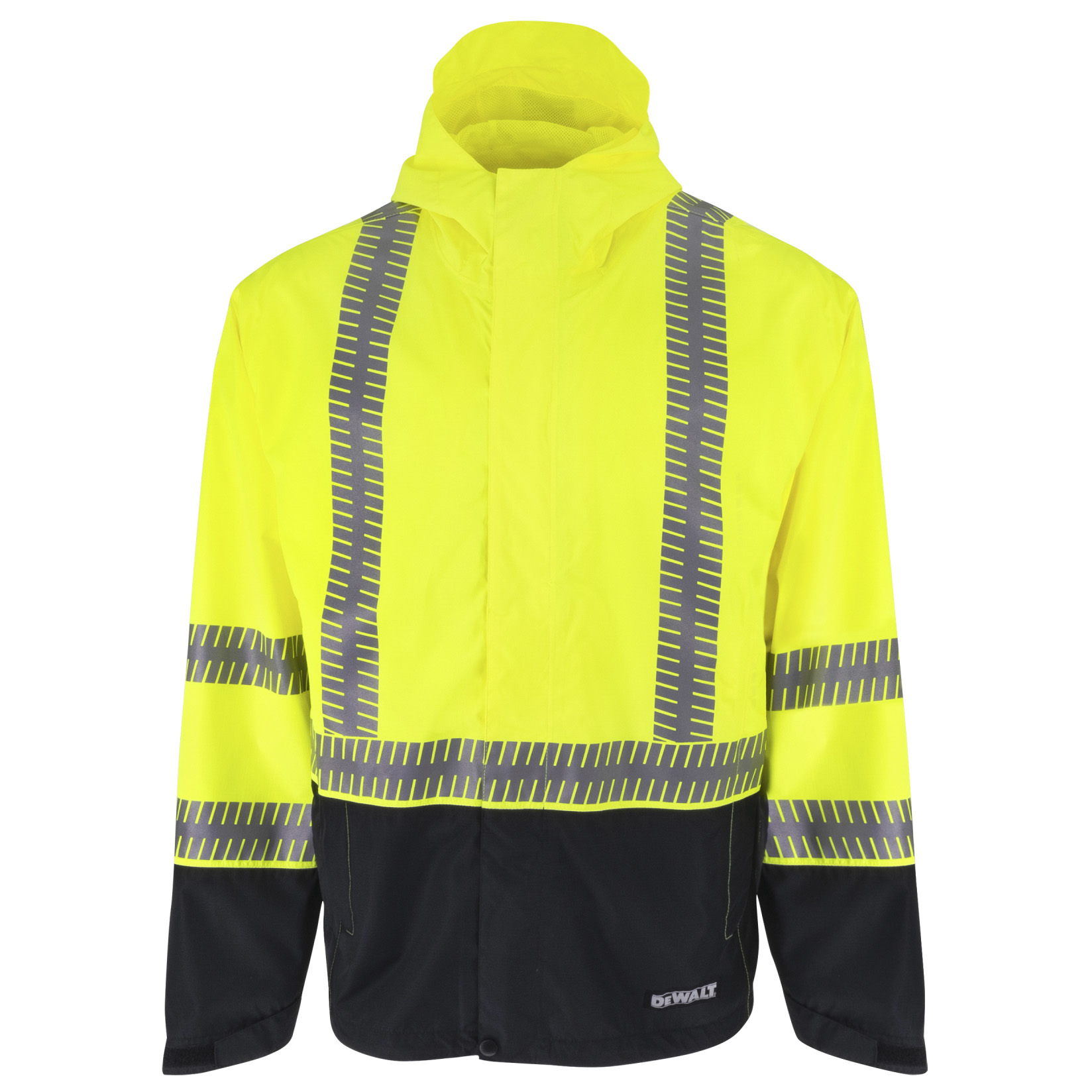 DEWALT DRW21-3ZGR Type R Class 3 Ripstop Wind and Rain Safety