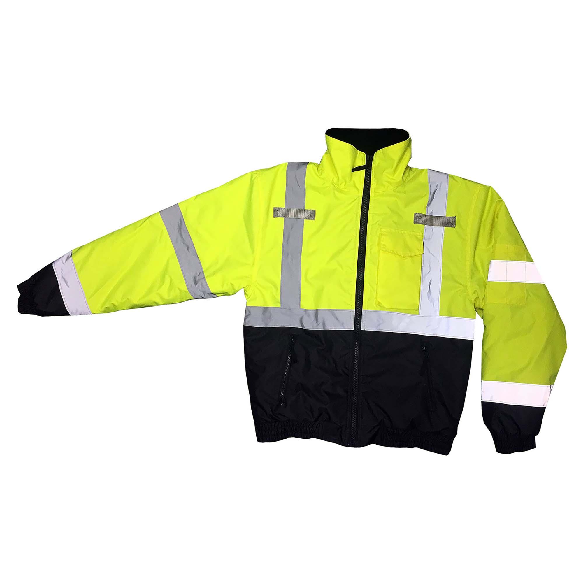 Radians SJ11QB-3ZGS Type R Class 3 Weatherproof Bomber Jacket with