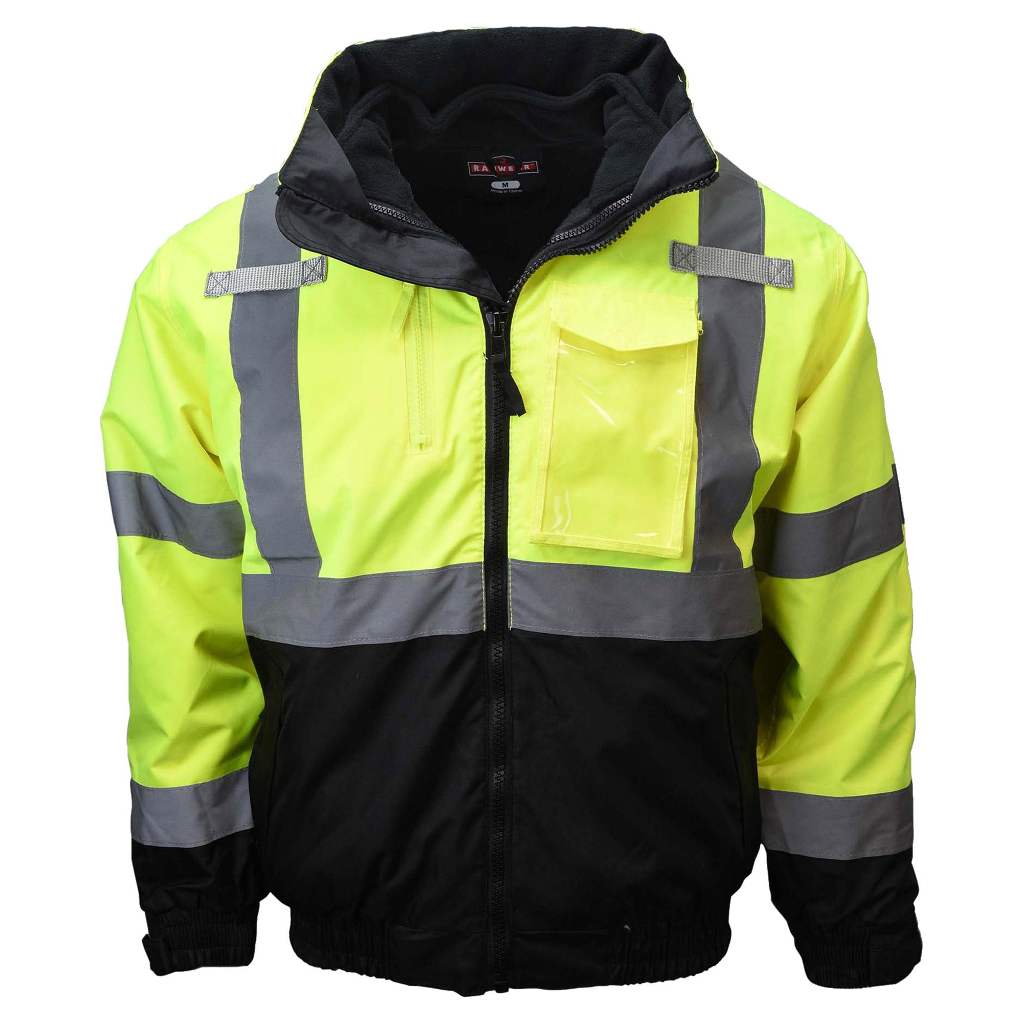 Radians SJ210B-3ZGS Type R Class 3 Three-in-One Hi-Vis Bomber Safety ...