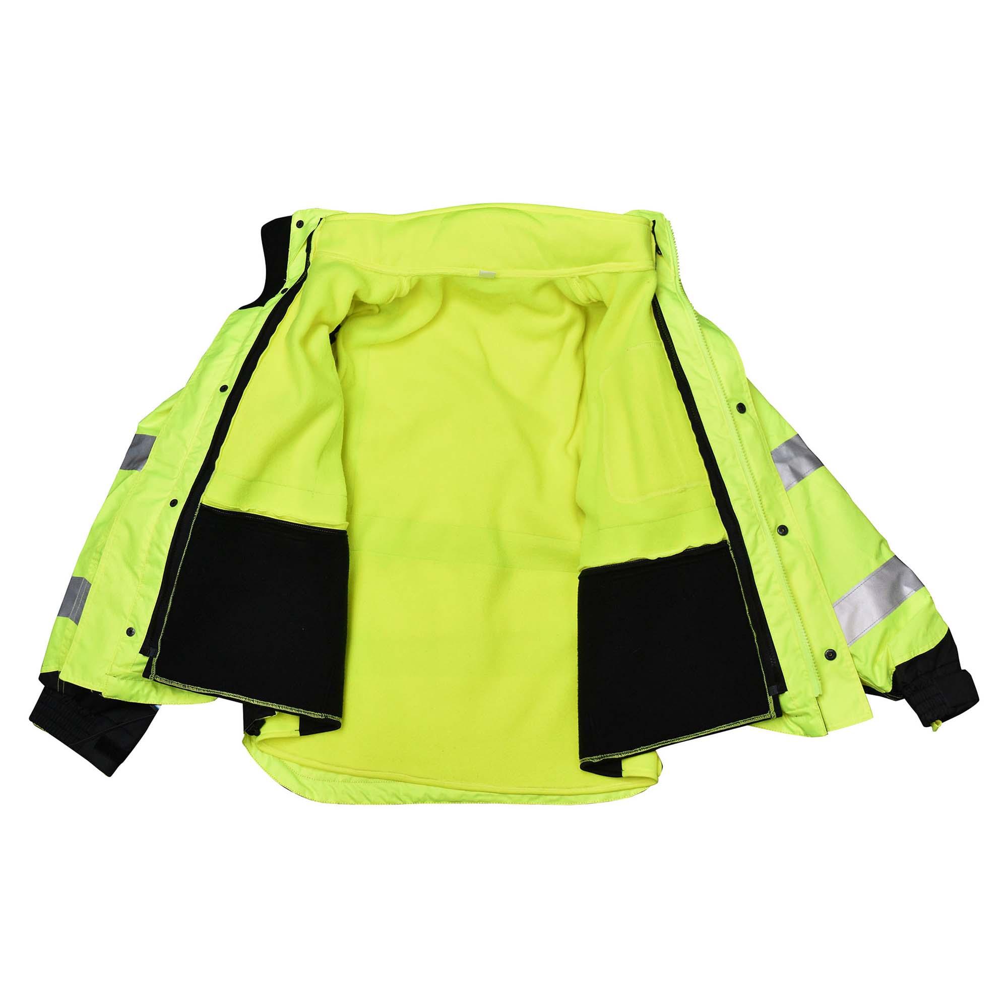 Radians SJ32-3ZGS Type R Class 3 Color Blocked Hooded Sweatshirt with ...
