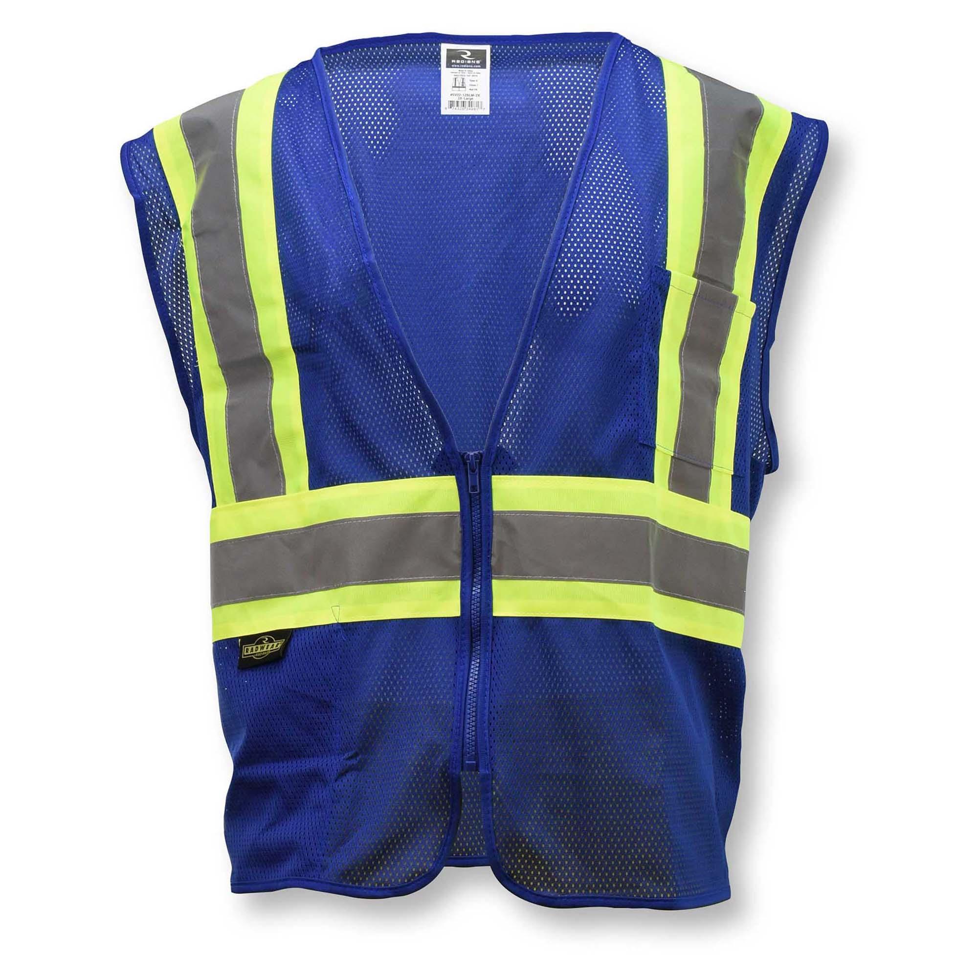 Radians SV22 Economy Type O Class 1 Safety Vest Blue