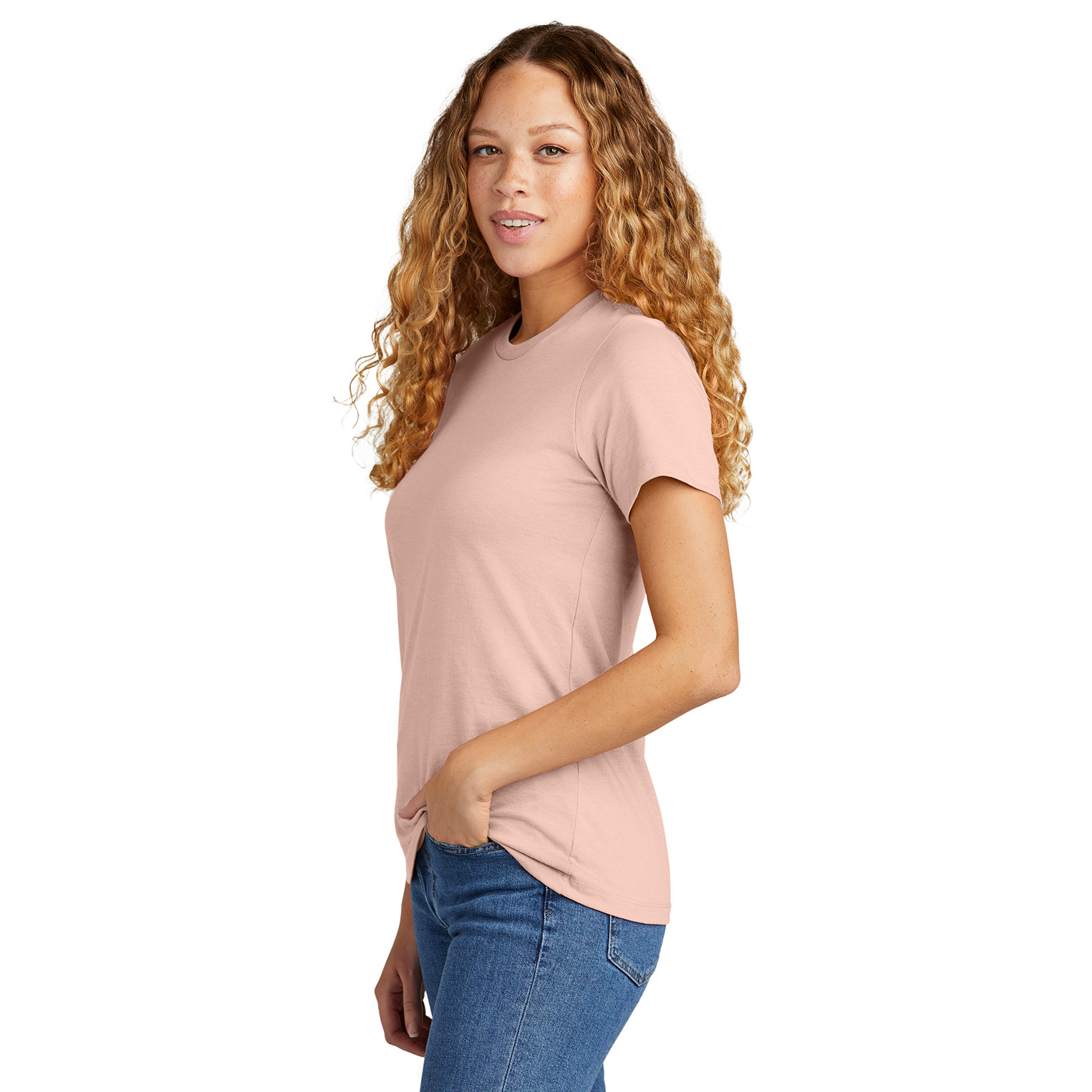 Gildan 67000L Softstyle Women’s CVC T-Shirt - Dusty Rose