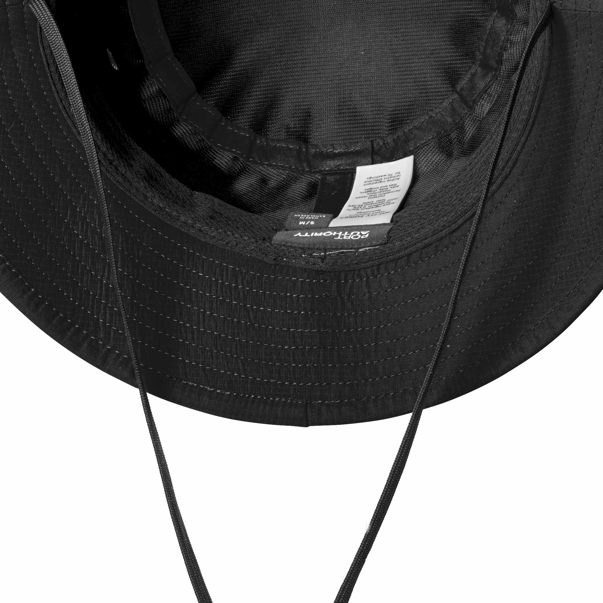 Port Authority C948 Outdoor UV Bucket Hat - Black | Full Source