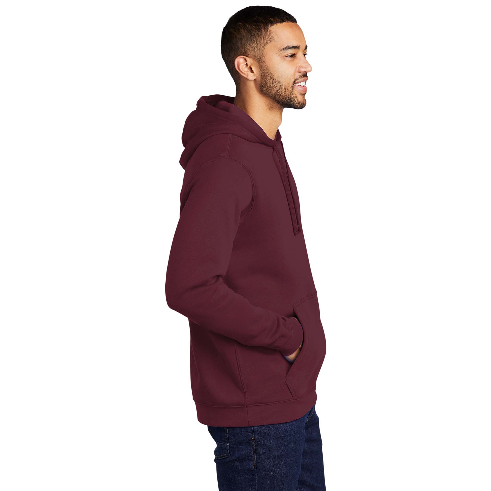 Nike CJ1611 Club Fleece Crew - Dark Maroon | Full Source