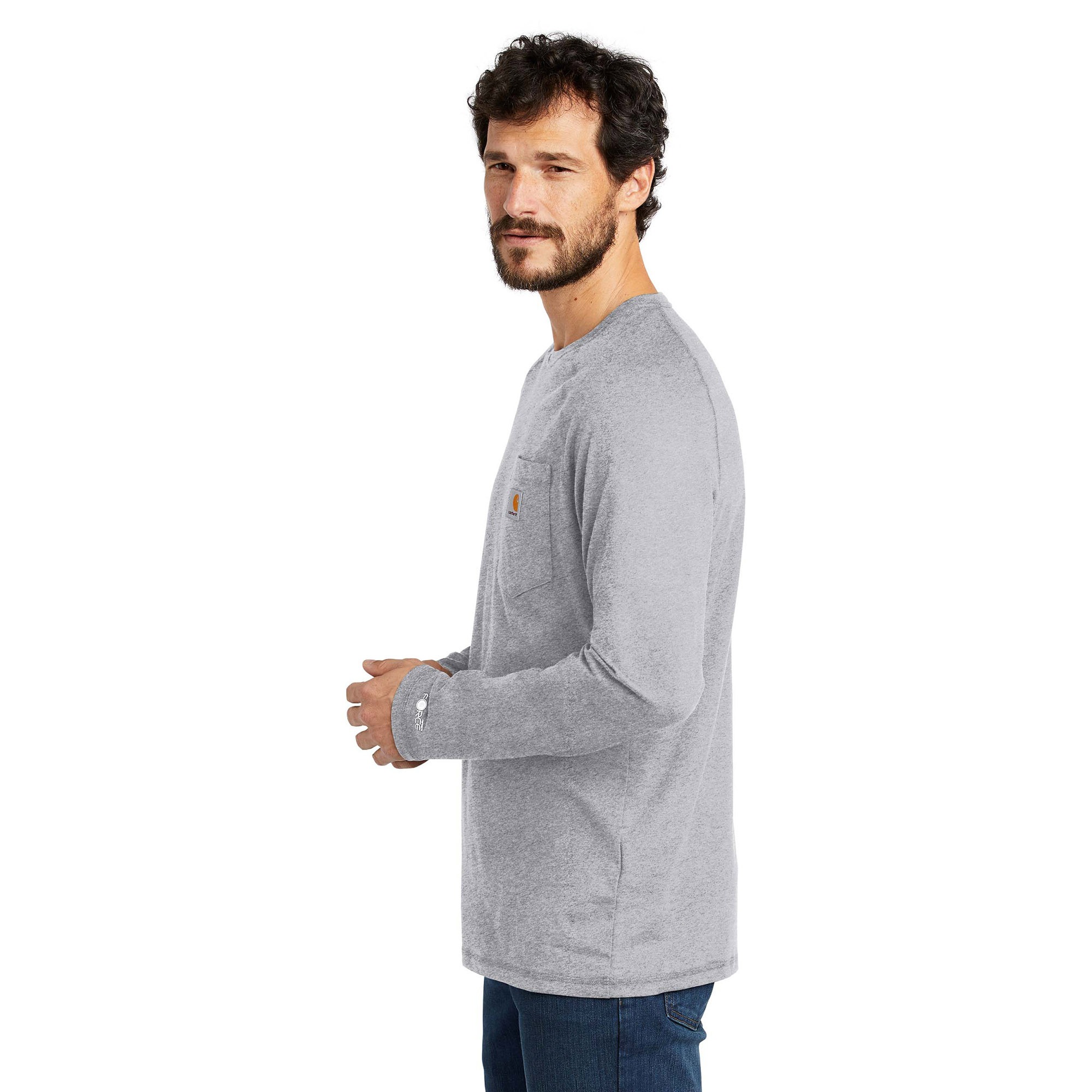 Carhartt Men's Force Cotton Delmont Long Sleeve Graphic T Shirt (Regular  and Big & Tall Sizes), Black, X-Large Tall : : Clothing, Shoes &  Accessories