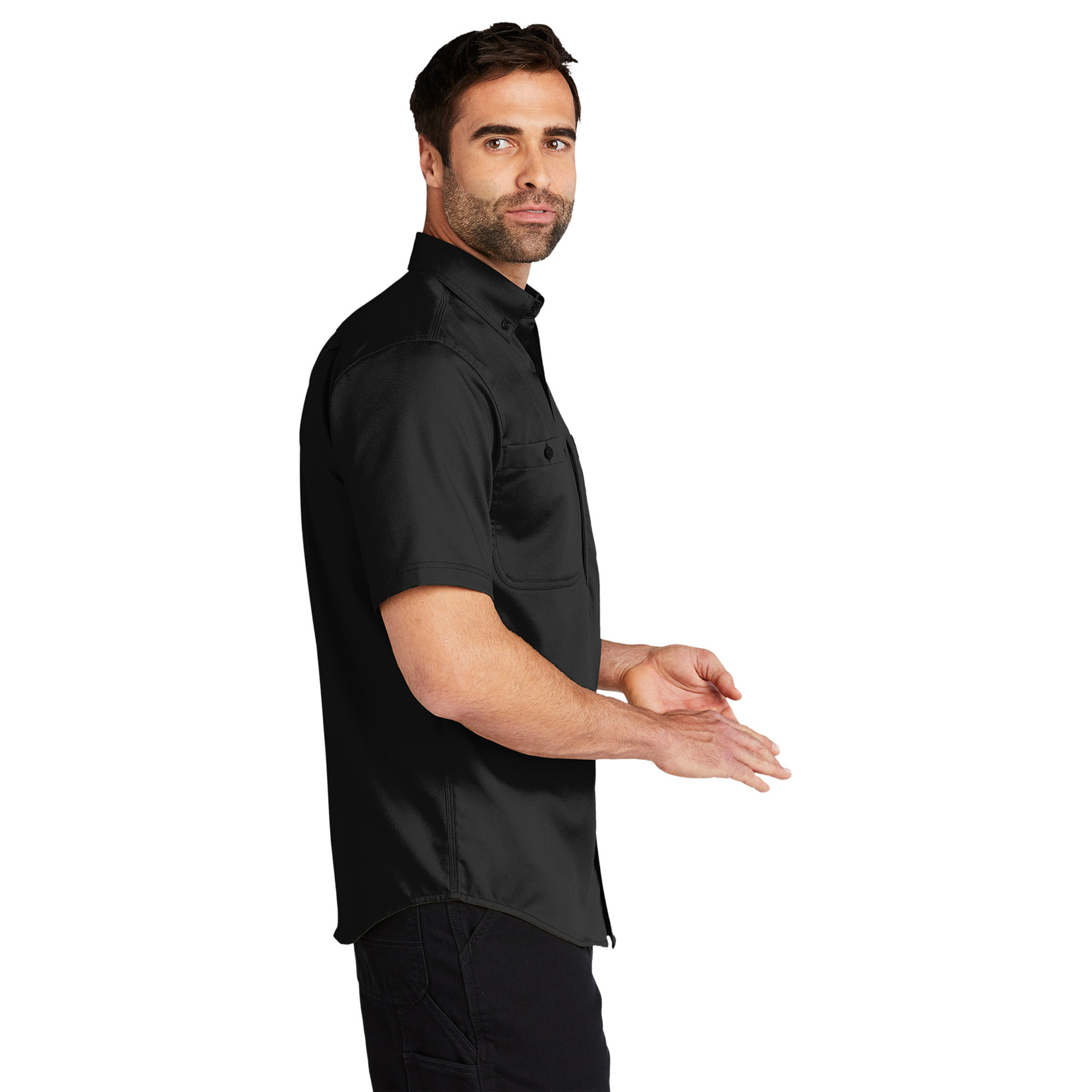 Carhartt 102537 Men's Rugged Professional Series Short Sleeve Shirt ...