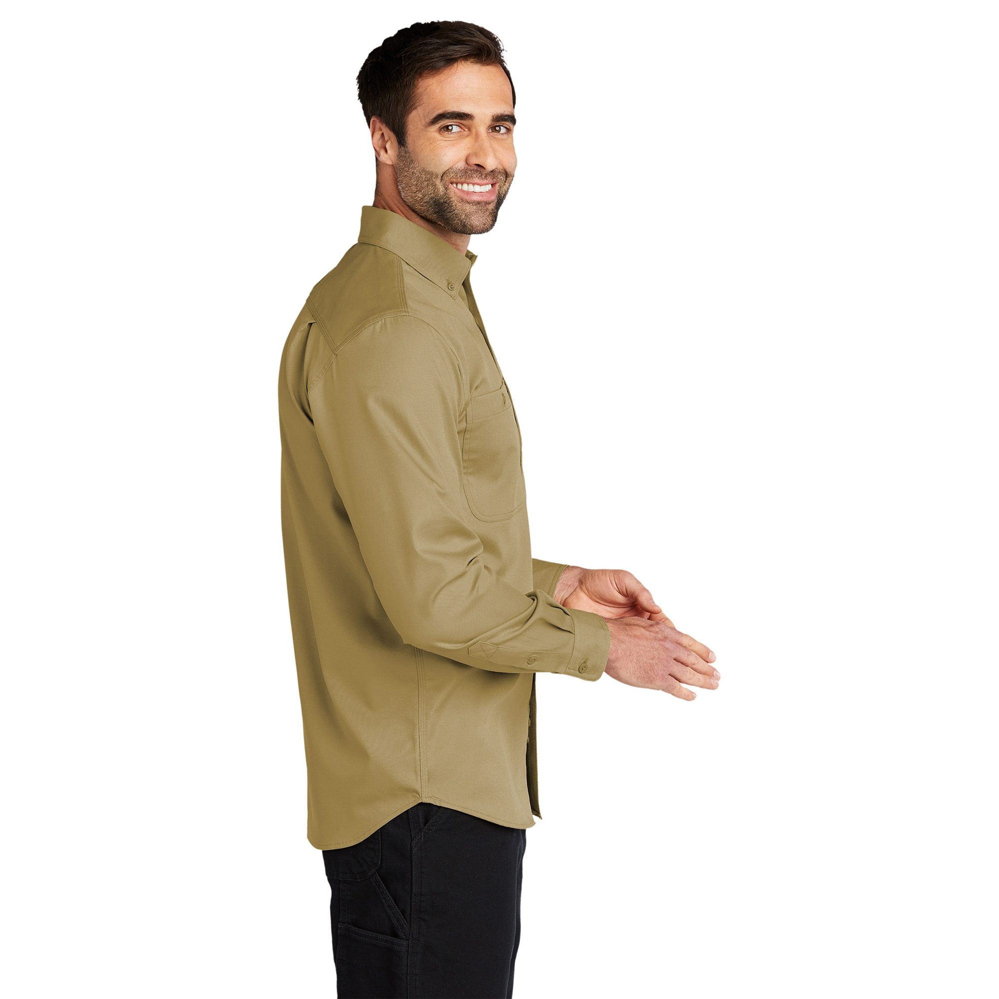 ちゃっか太郎 Carhartt 102538 Men's Rugged Professional Series Long Sleeve Shirt