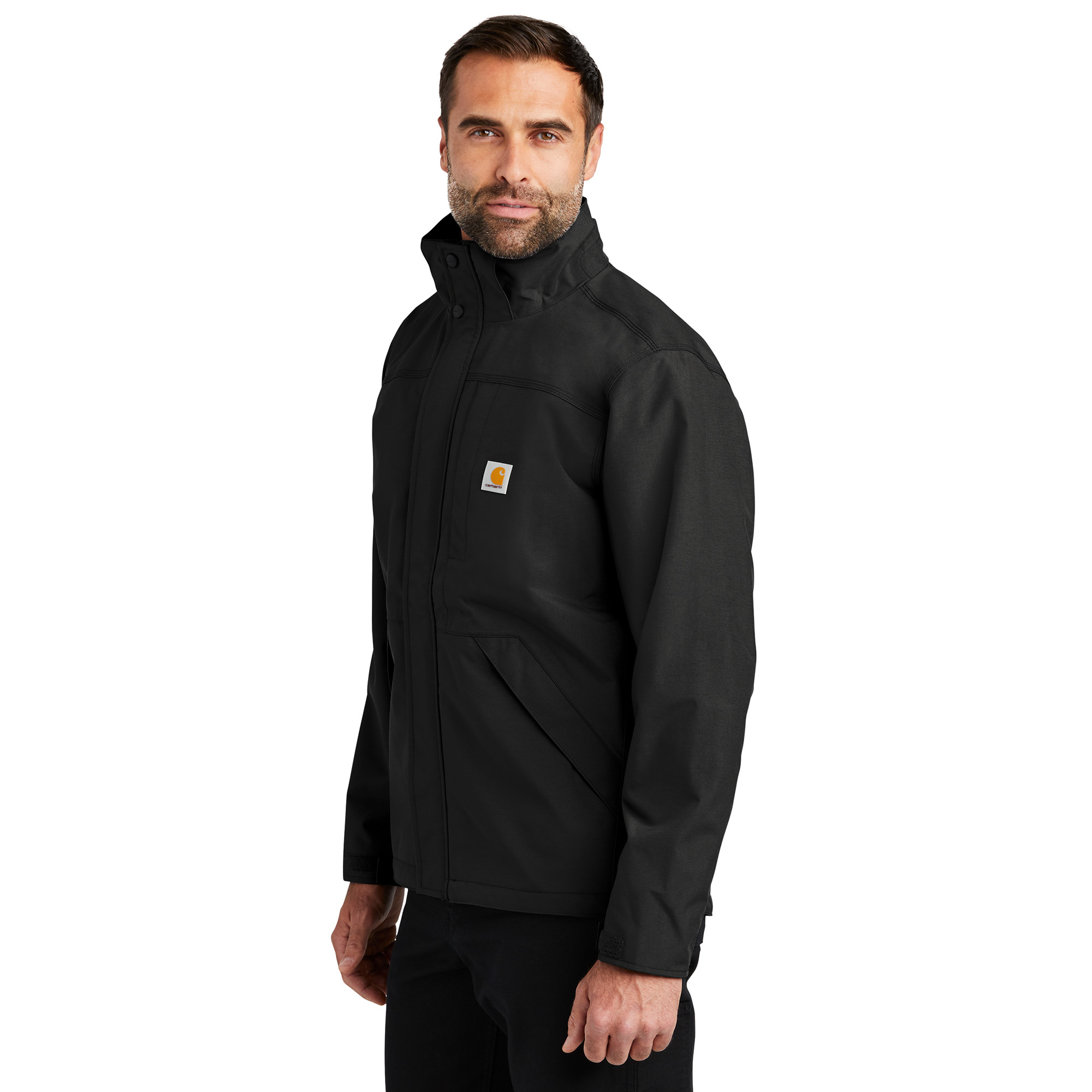 Carhartt 104670 Storm Defender Shoreline Jacket - Black | Full Source