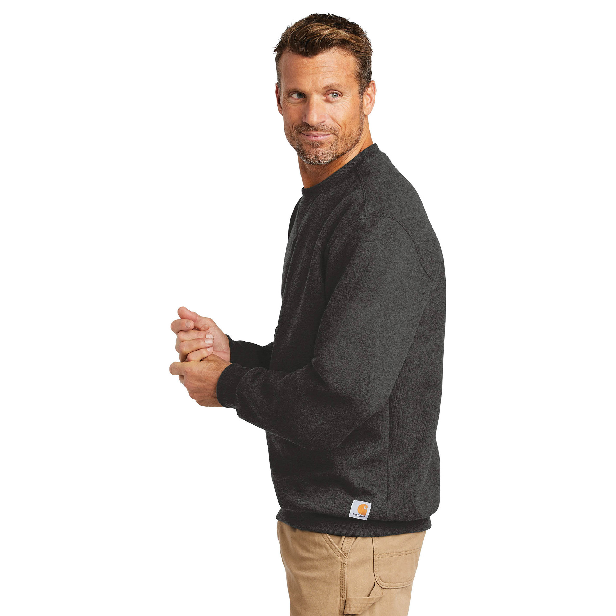 Carhartt K124 Midweight Crew Neck Sweatshirt - Carbon