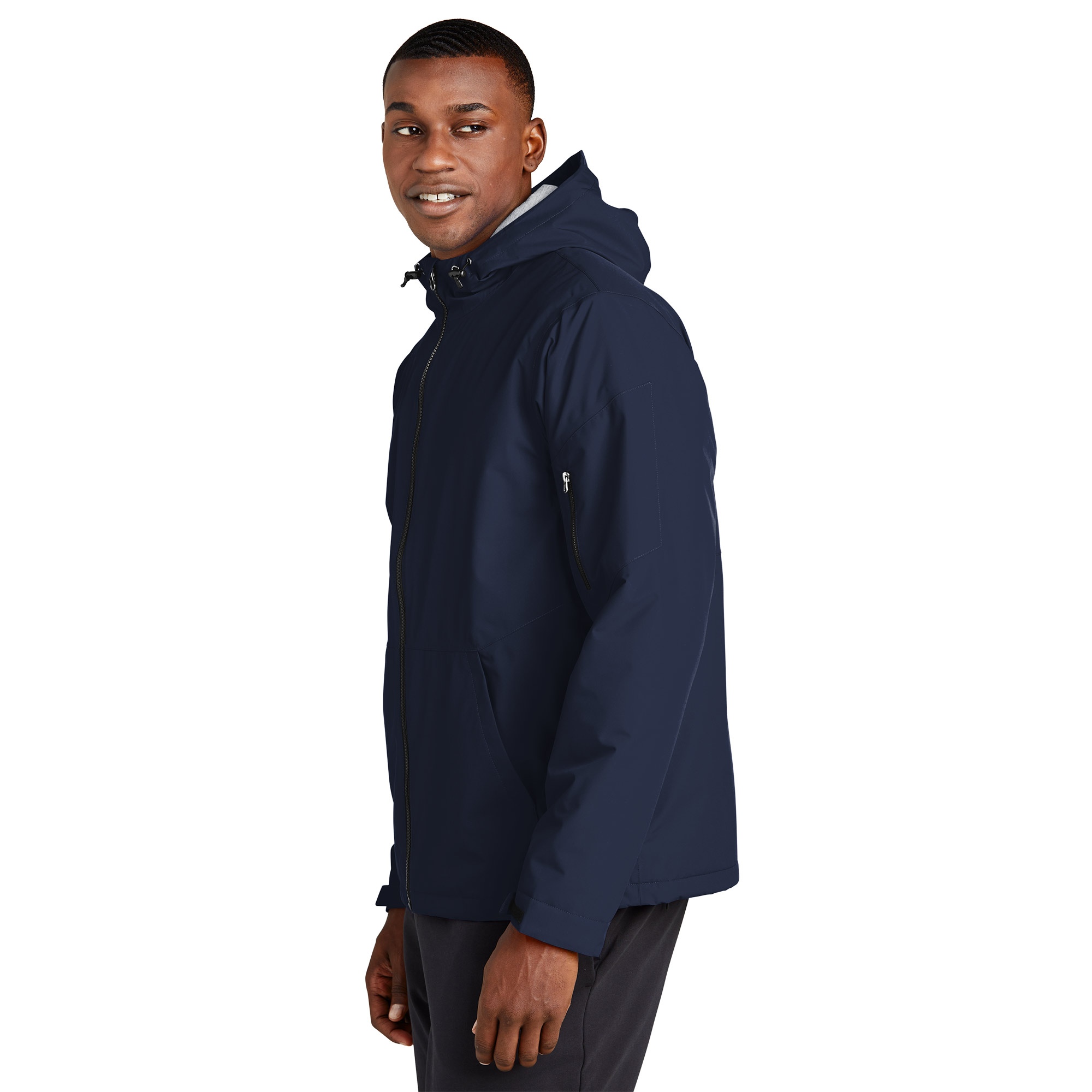 Sport-Tek JST56 Waterproof Insulated Jacket - True Navy | Full Source