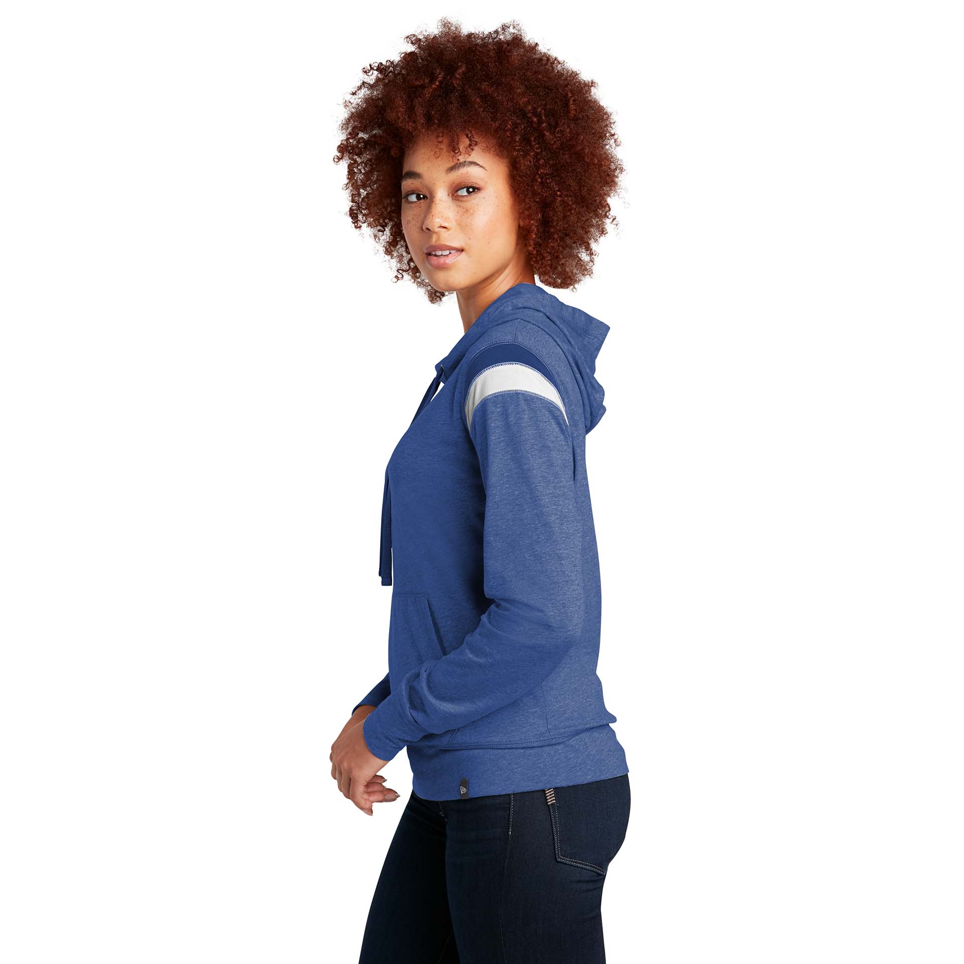 New Era LNEA108 Ladies Heritage Blend Varsity Hoodie Royal