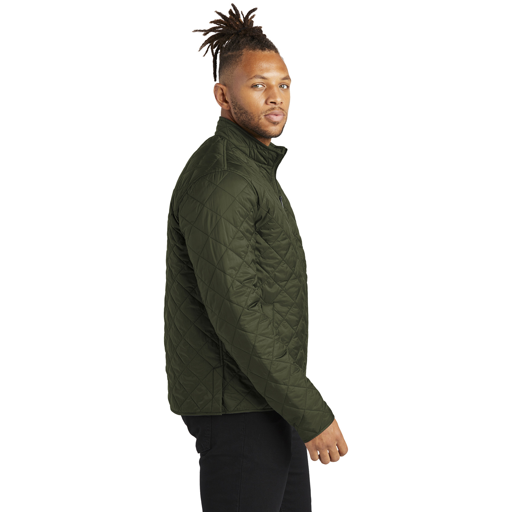 Mercer+Mettle MM7200 Quilted FullZip Jacket Townsend Green Full Source