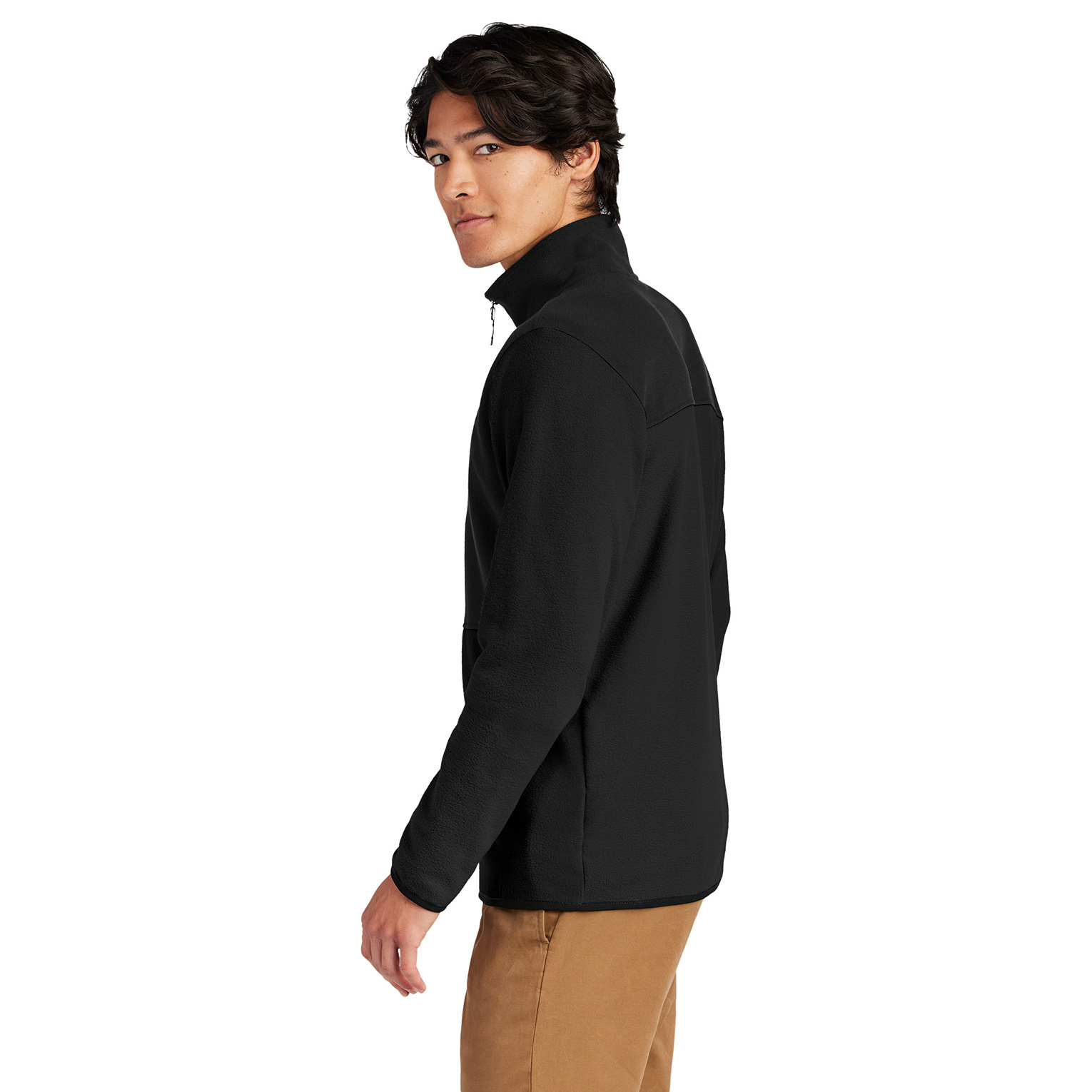 The North Face NF0A7V4J Glacier Full-Zip Fleece Jacket - TNF Black