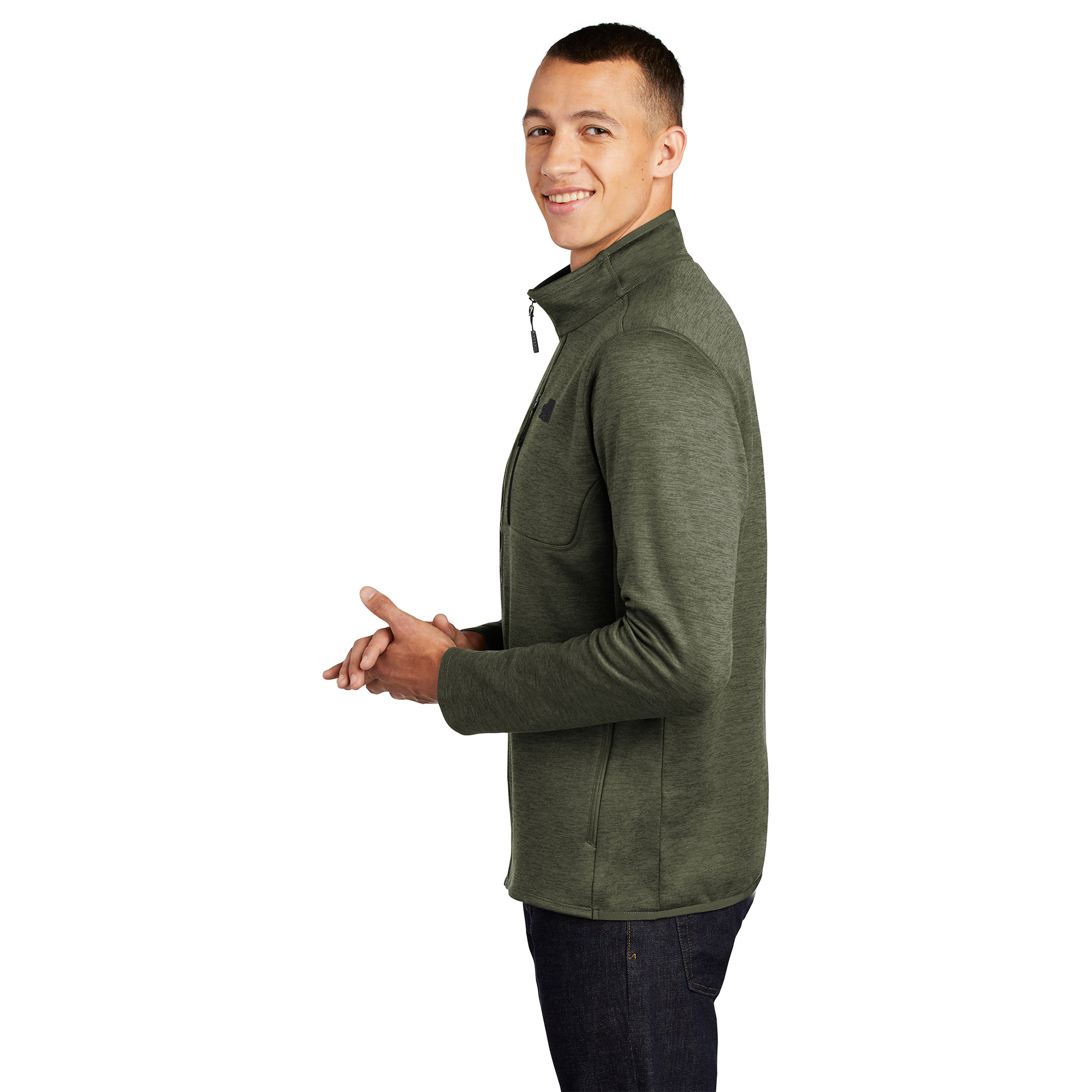 The North Face NF0A7V64 Skyline Full-Zip Fleece Jacket - Four Leaf