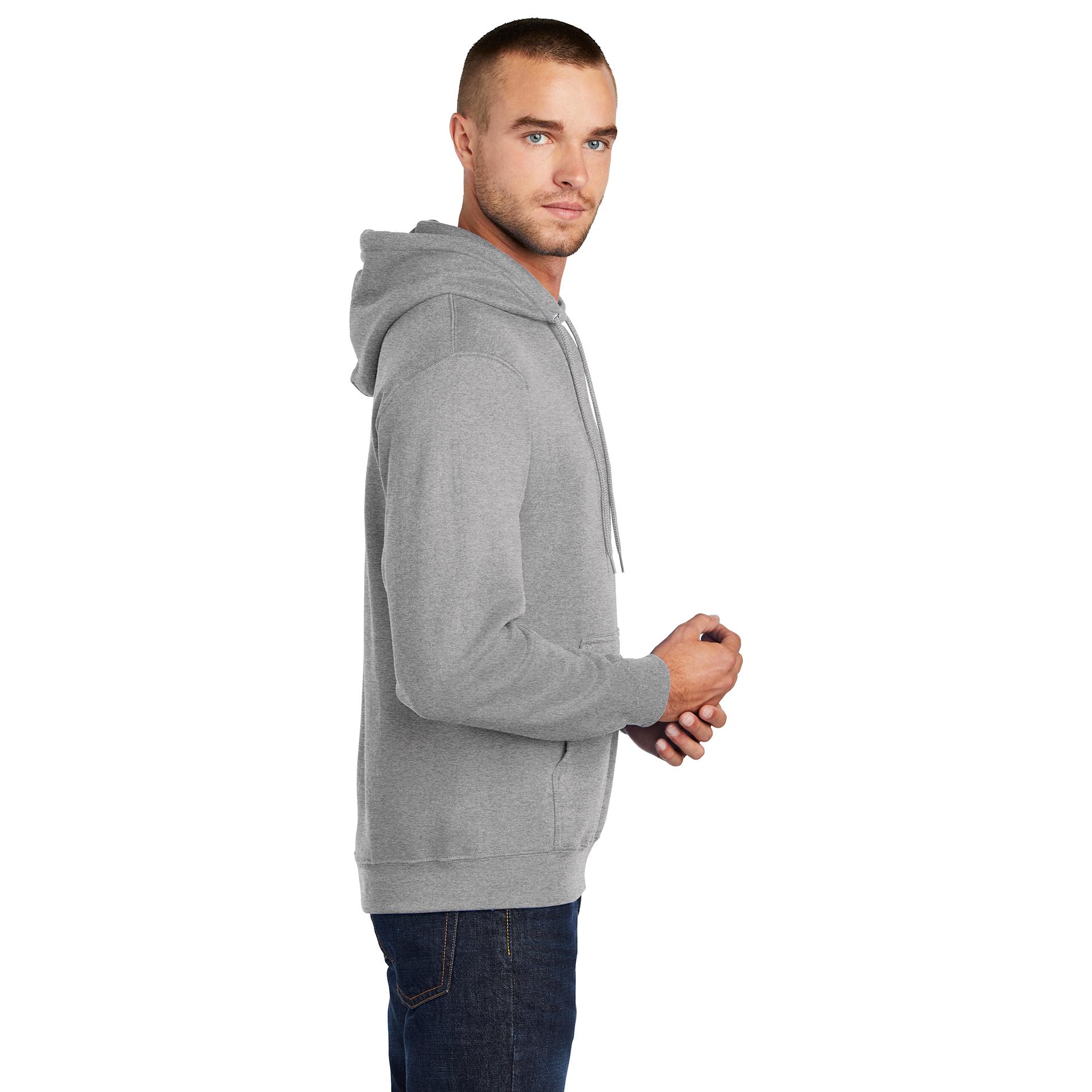 Port & Company PC78H Core Fleece Pullover Hooded Sweatshirt - Athletic ...